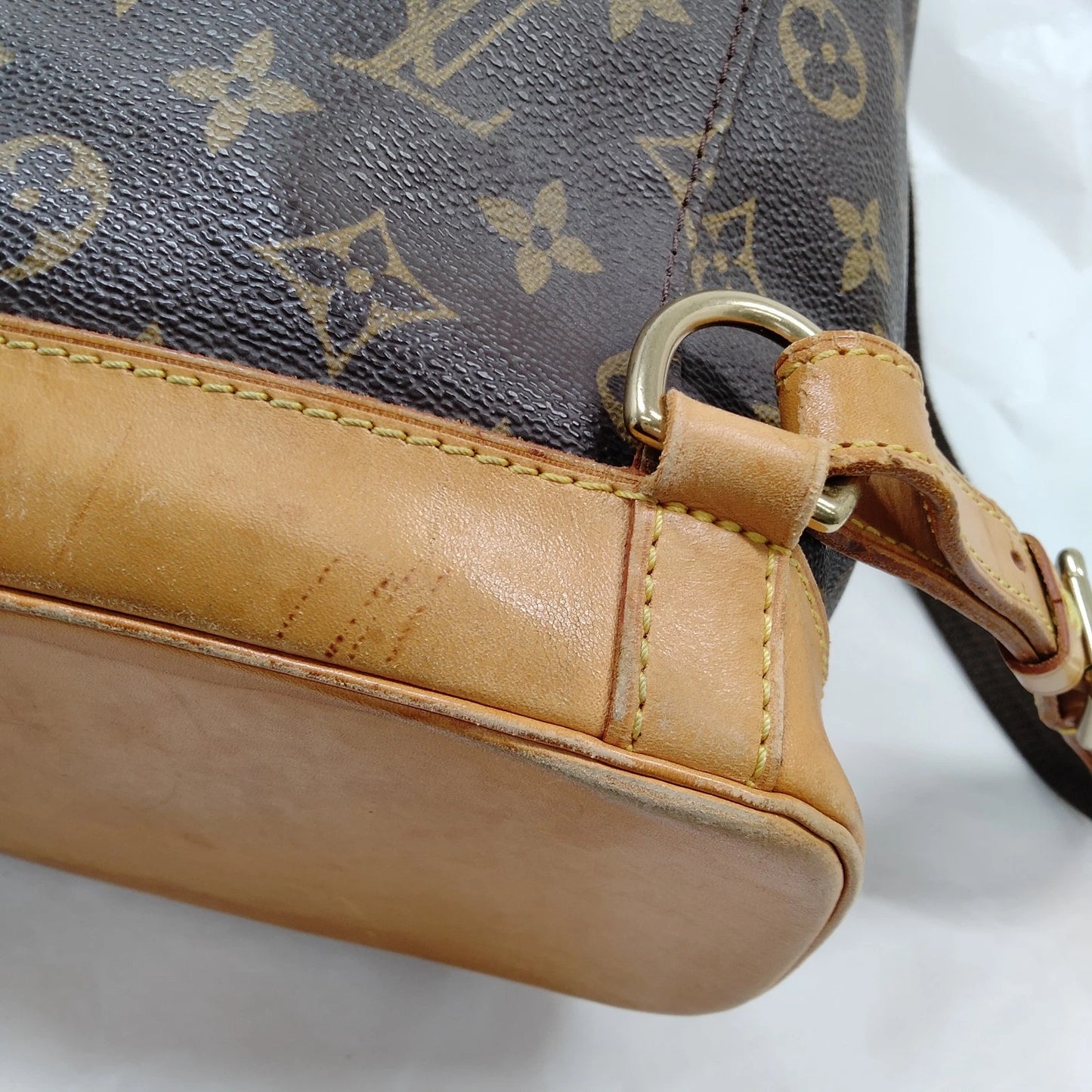 Original/Auth Louis Vuitton - Montsouris GM Rucksack - Klassisch - Monogramm
