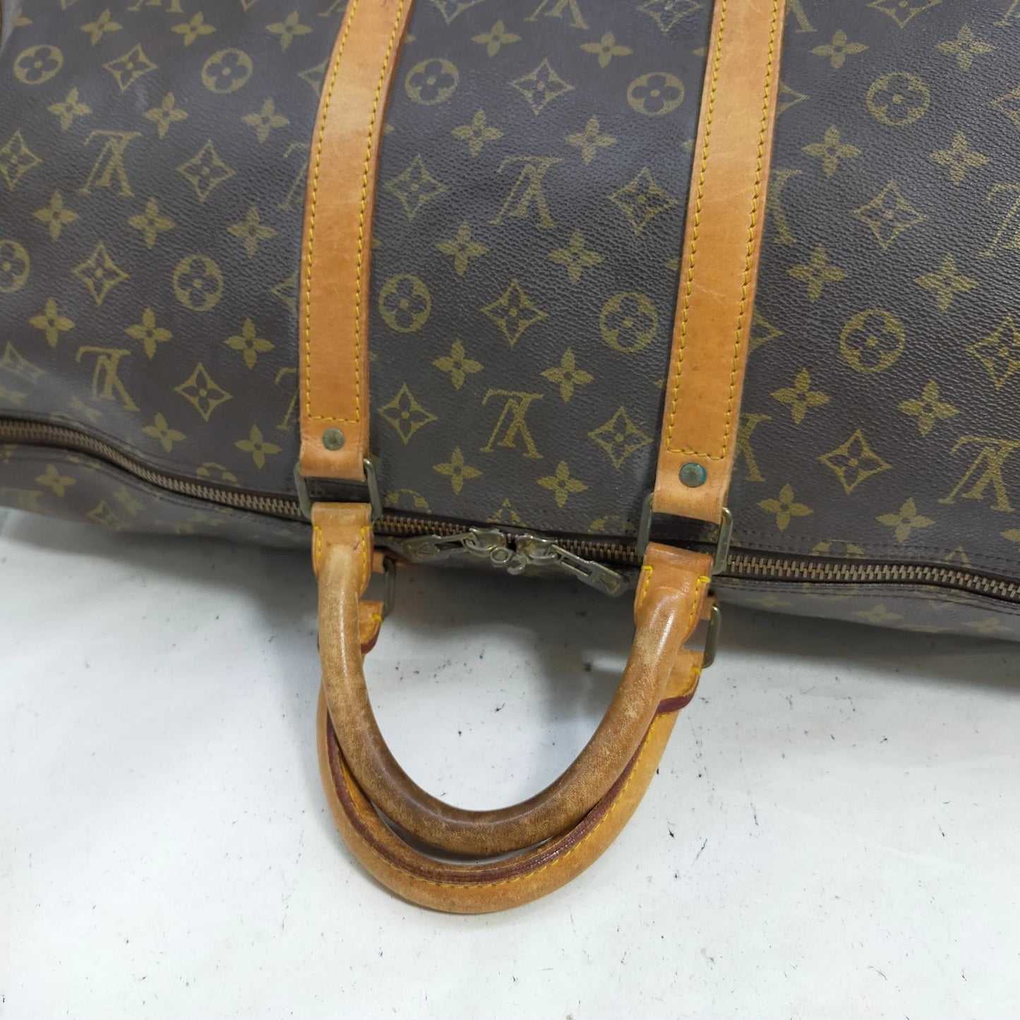 Original/Auth Louis Vuitton - Keepall 55 - Klassisch - Monogramm
