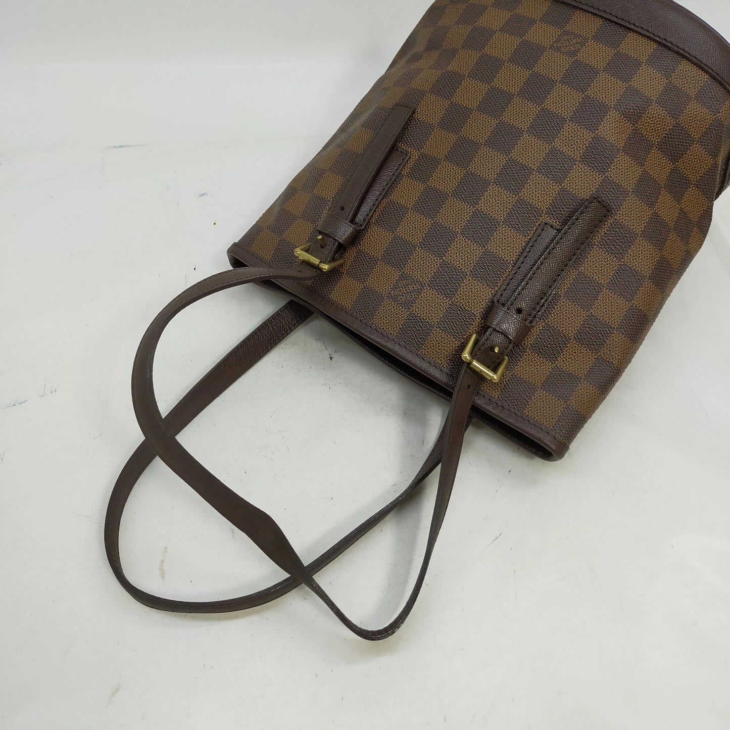 Original/Auth Louis Vuitton - Mare Bucket Bag - Klassisch - Damier