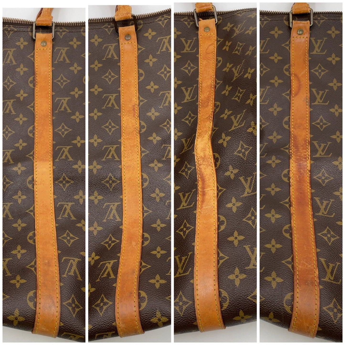 Original/Auth Louis Vuitton - Keepall 50 Boston Tasche - Klassisch - Monogramm