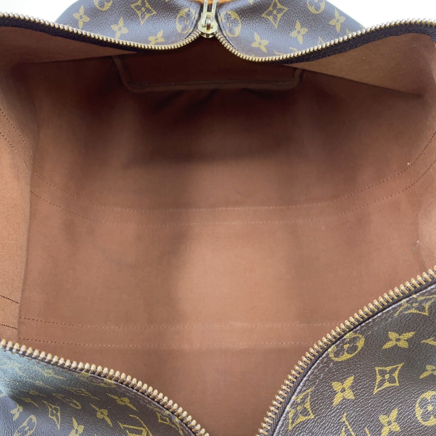 Original/Auth Louis Vuitton - Keepall 50 Boston Tasche - Klassisch - Monogramm