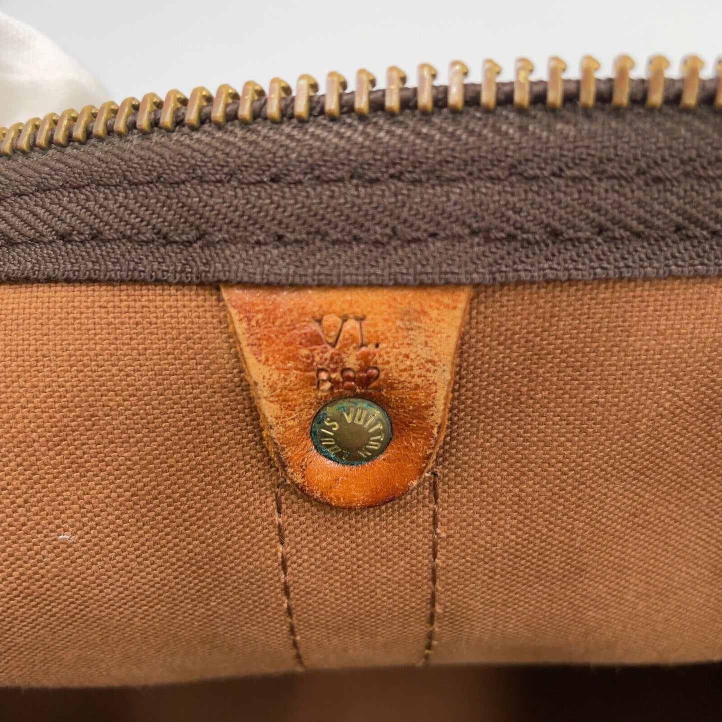 Original/Auth Louis Vuitton - Keepall 50 Boston Tasche - Klassisch - Monogramm