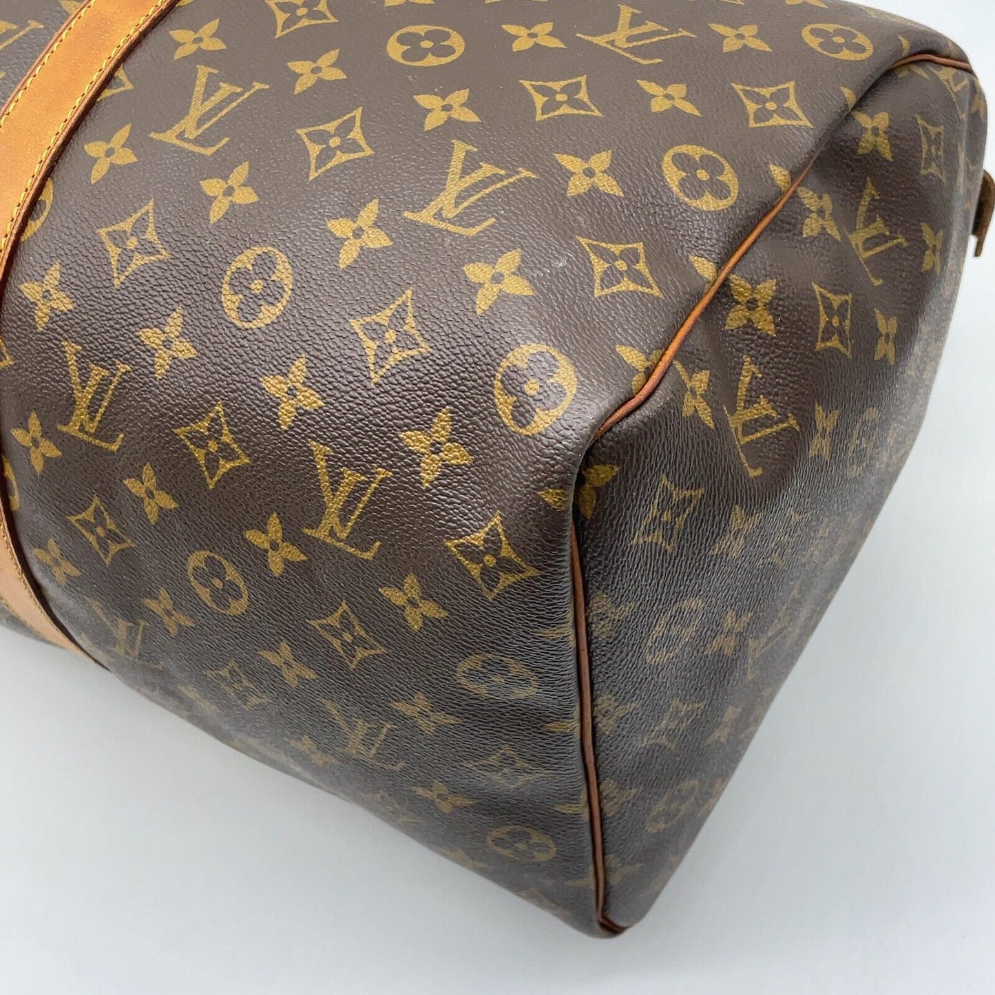 Original/Auth Louis Vuitton - Keepall 50 Boston Tasche - Klassisch - Monogramm