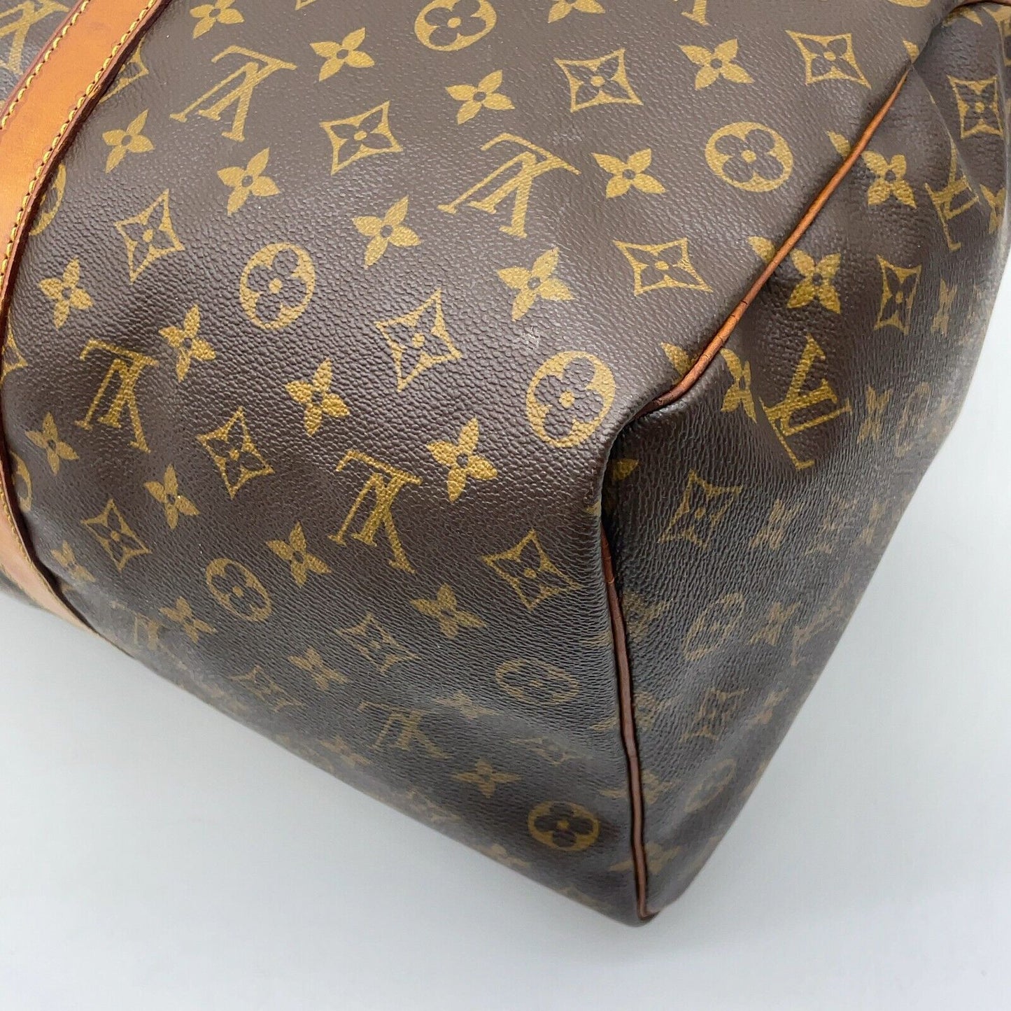 Original/Auth Louis Vuitton - Keepall 50 Boston Tasche - Klassisch - Monogramm