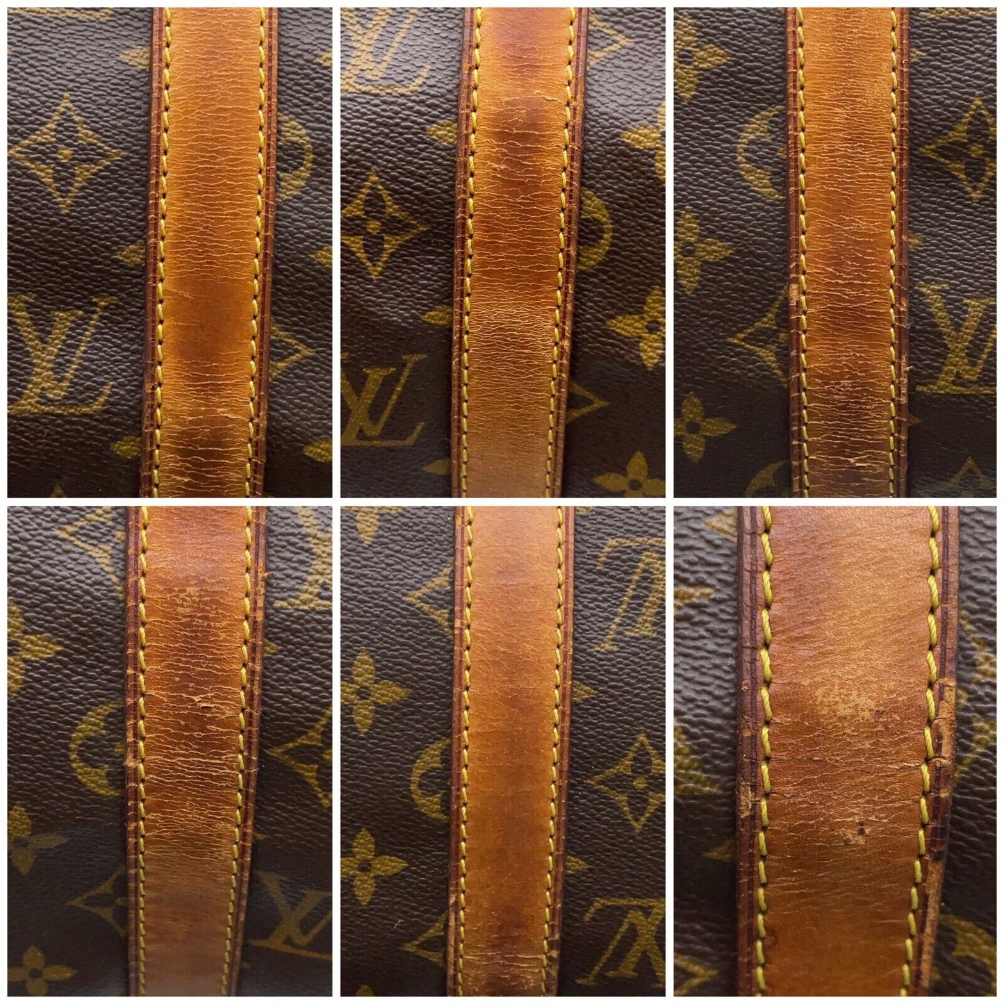 Original/Auth Louis Vuitton - Keepall 50 Boston Tasche - Klassisch - Monogramm