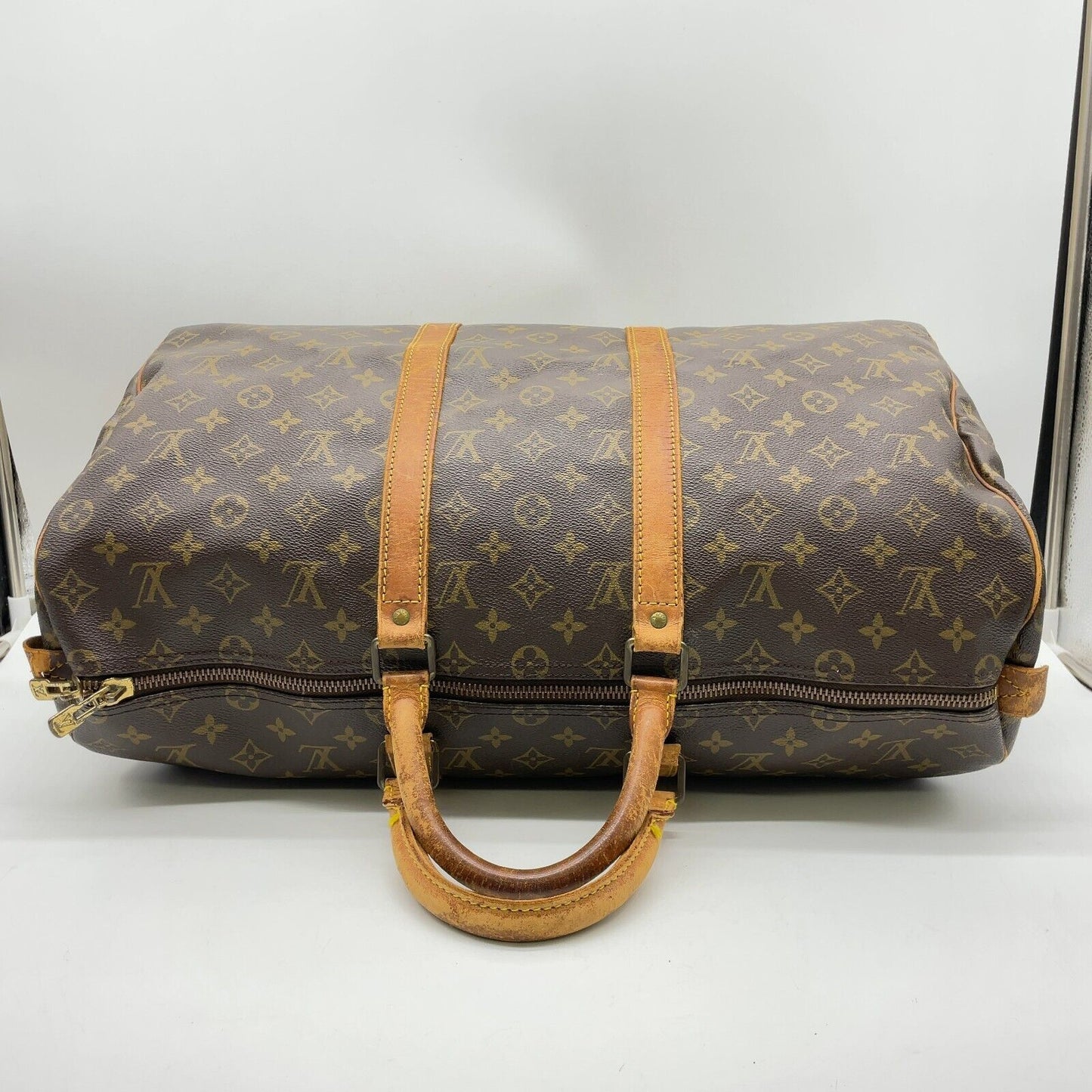 Original/Auth Louis Vuitton - Keepall Boston 50 - Klassisch - Monogramm