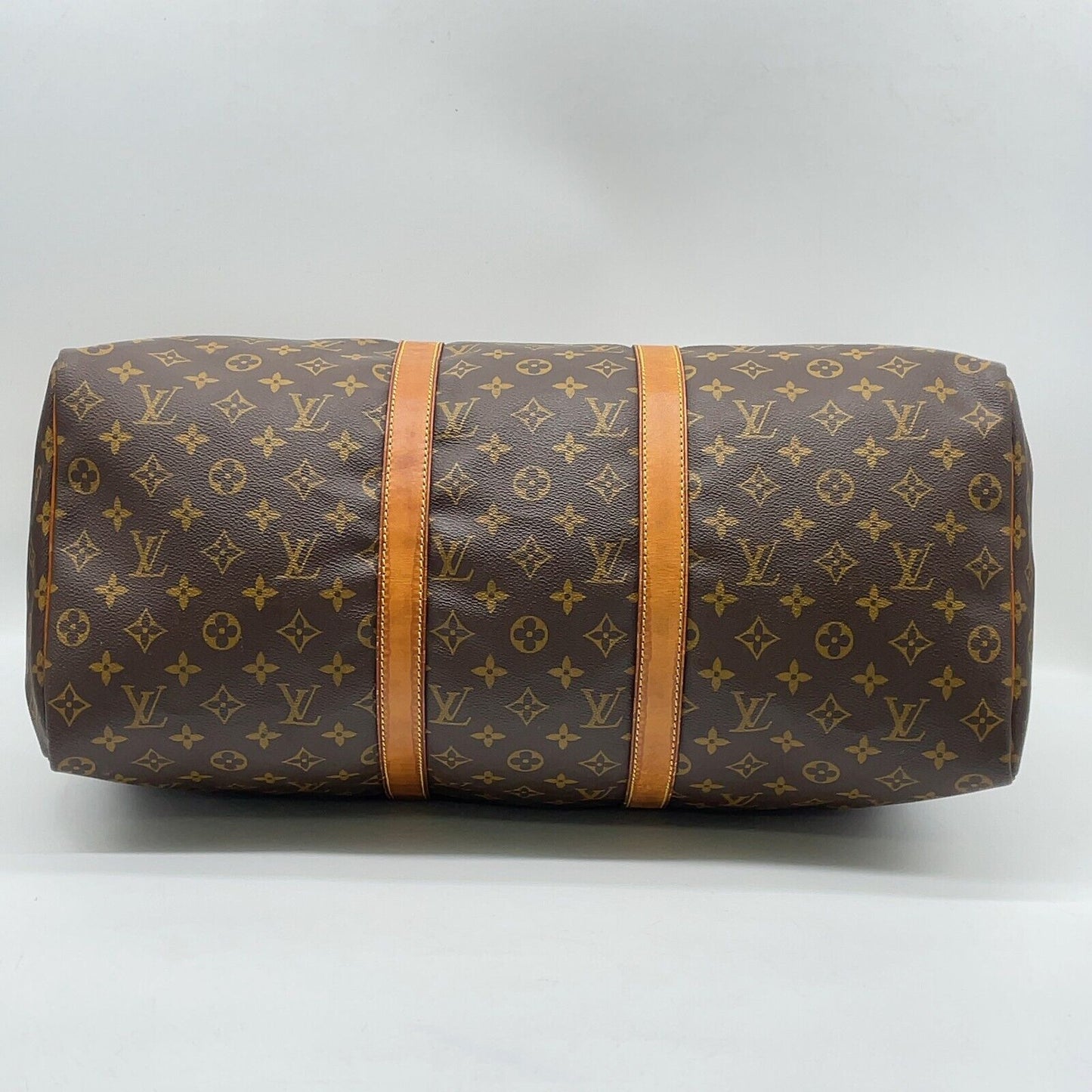 Original/Auth Louis Vuitton - Keepall 50 Boston Tasche - Klassisch - Monogramm