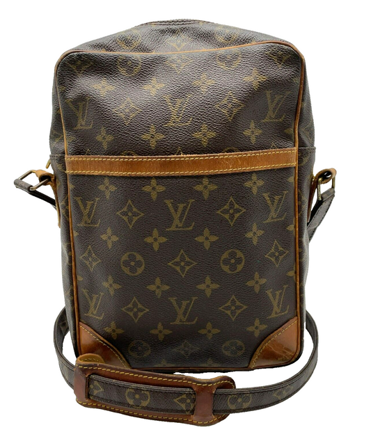 Original/Auth Louis Vuitton - Donau PM Umhängetasche - Klassisch - Monogramm