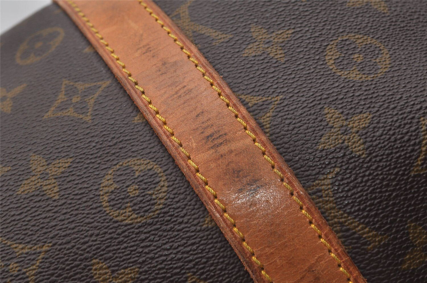 Original/Auth Louis Vuitton - Keepall 55 Boston Tasche - Klassisch - Monogramm