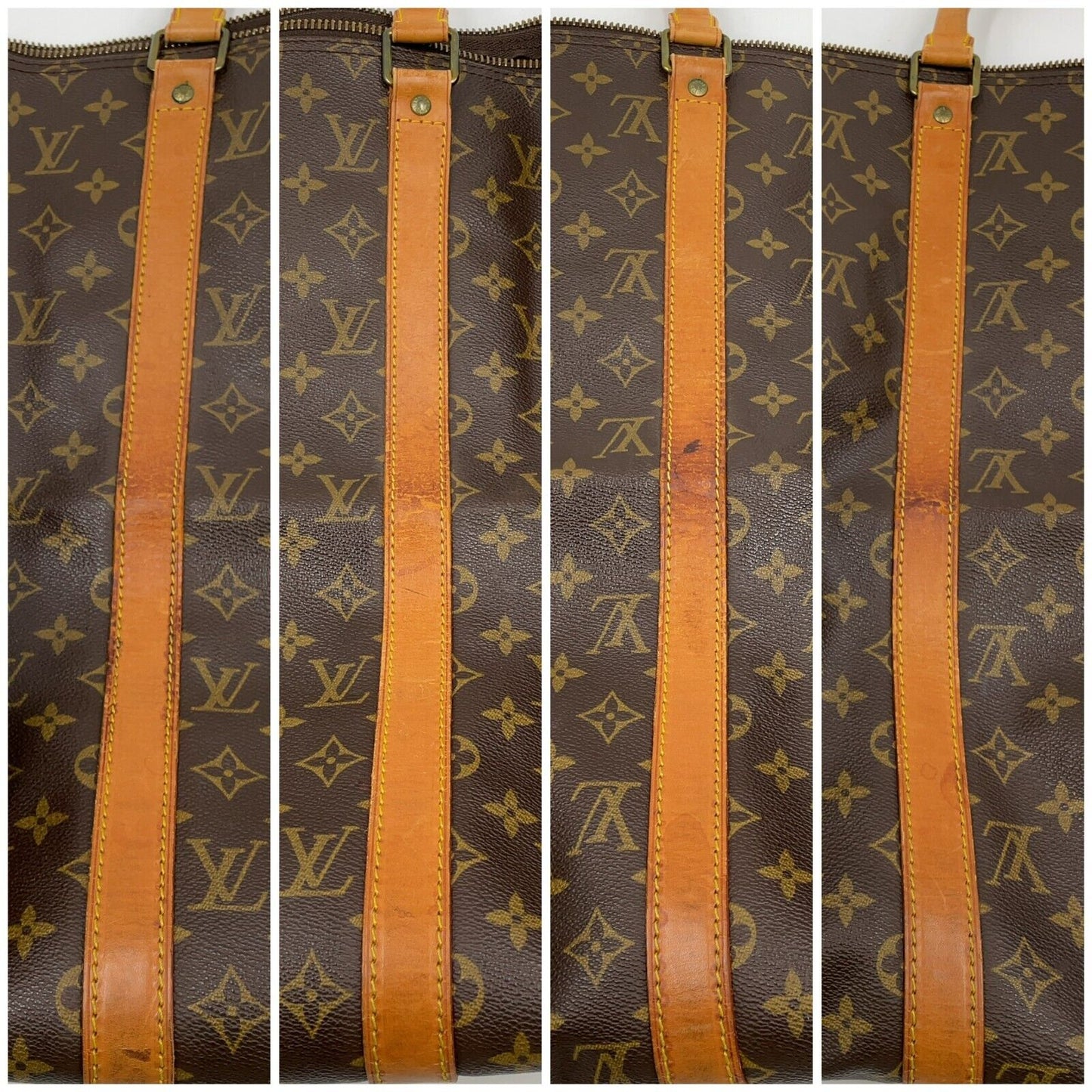 Original/Auth Louis Vuitton - Keepall Bandouliere 50 - Klassisch - Monogramm