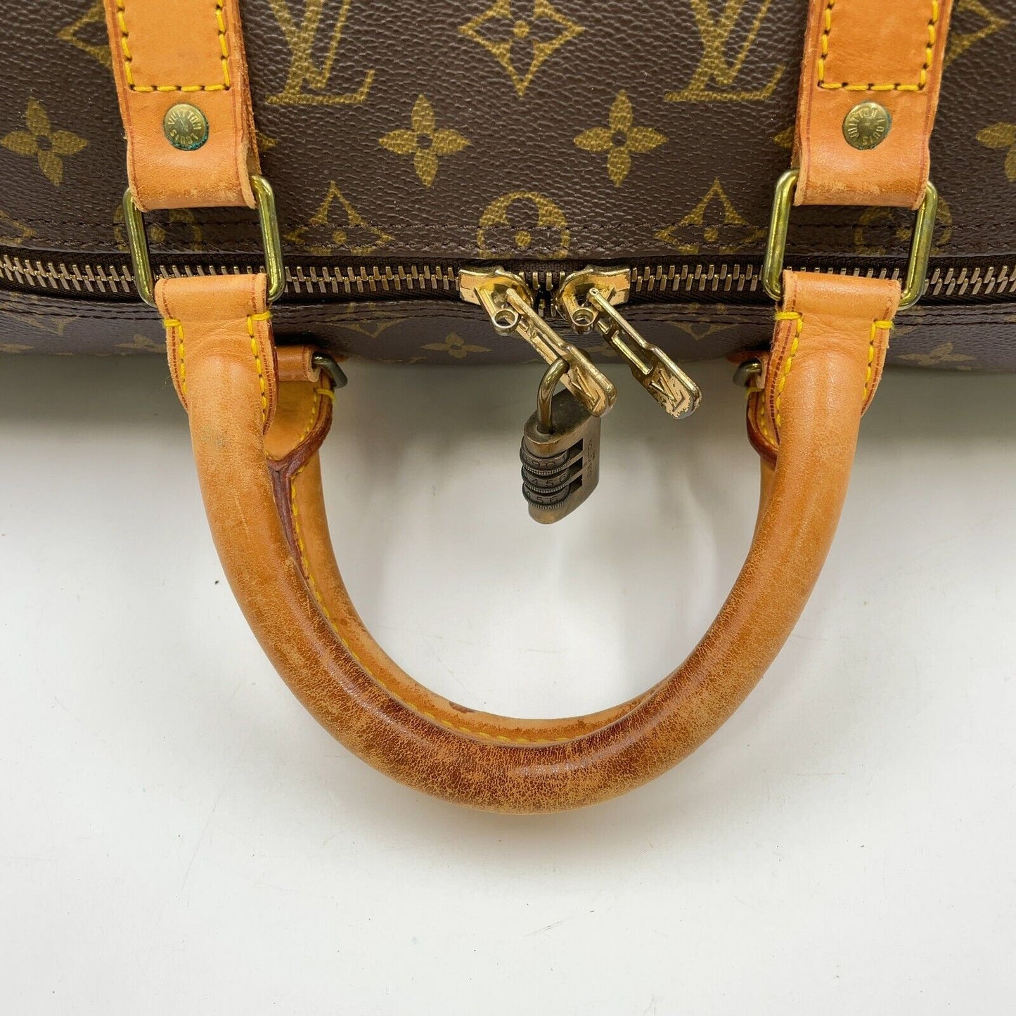 Original/Auth Louis Vuitton - Keepall Bandouliere 50 - Klassisch - Monogramm