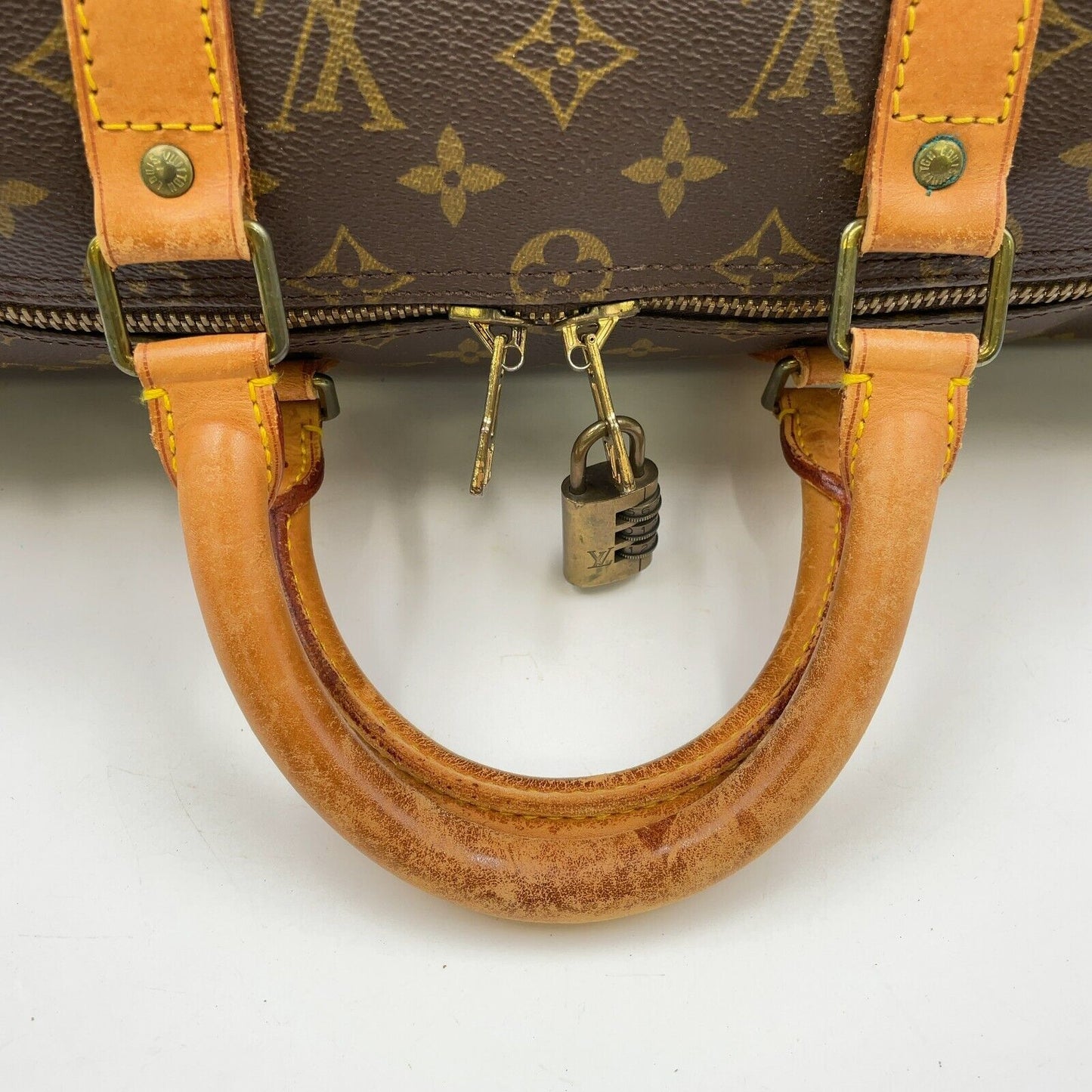 Original/Auth Louis Vuitton - Keepall Bandouliere 50 - Klassisch - Monogramm