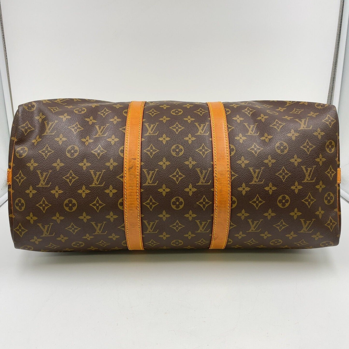 Original/Auth Louis Vuitton - Keepall Bandouliere 50 - Klassisch - Monogramm