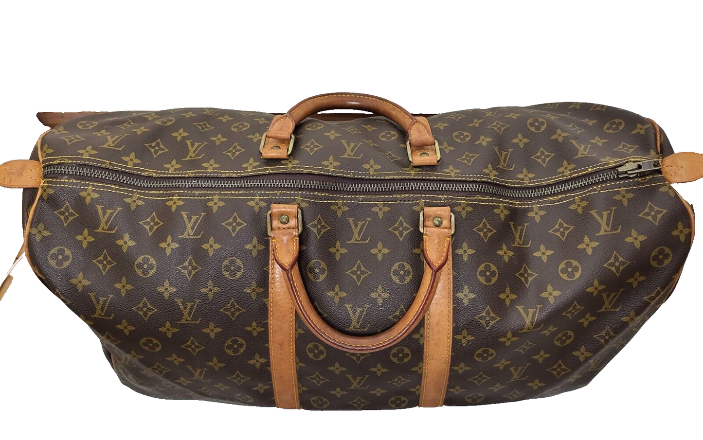 Original/Auth Louis Vuitton - Keepall 60 Boston Tasche - Klassisch - Monogramm