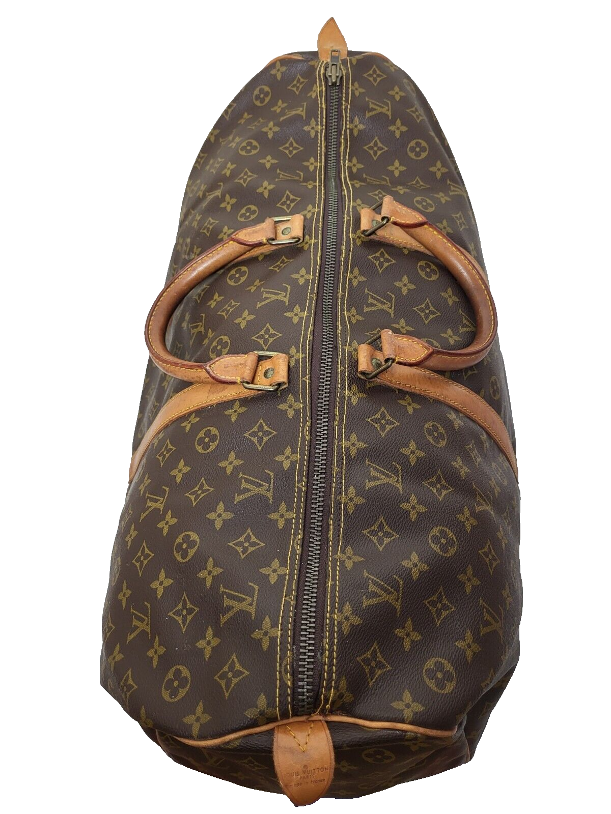 Original/Auth Louis Vuitton - Keepall 60 Boston Tasche - Klassisch - Monogramm