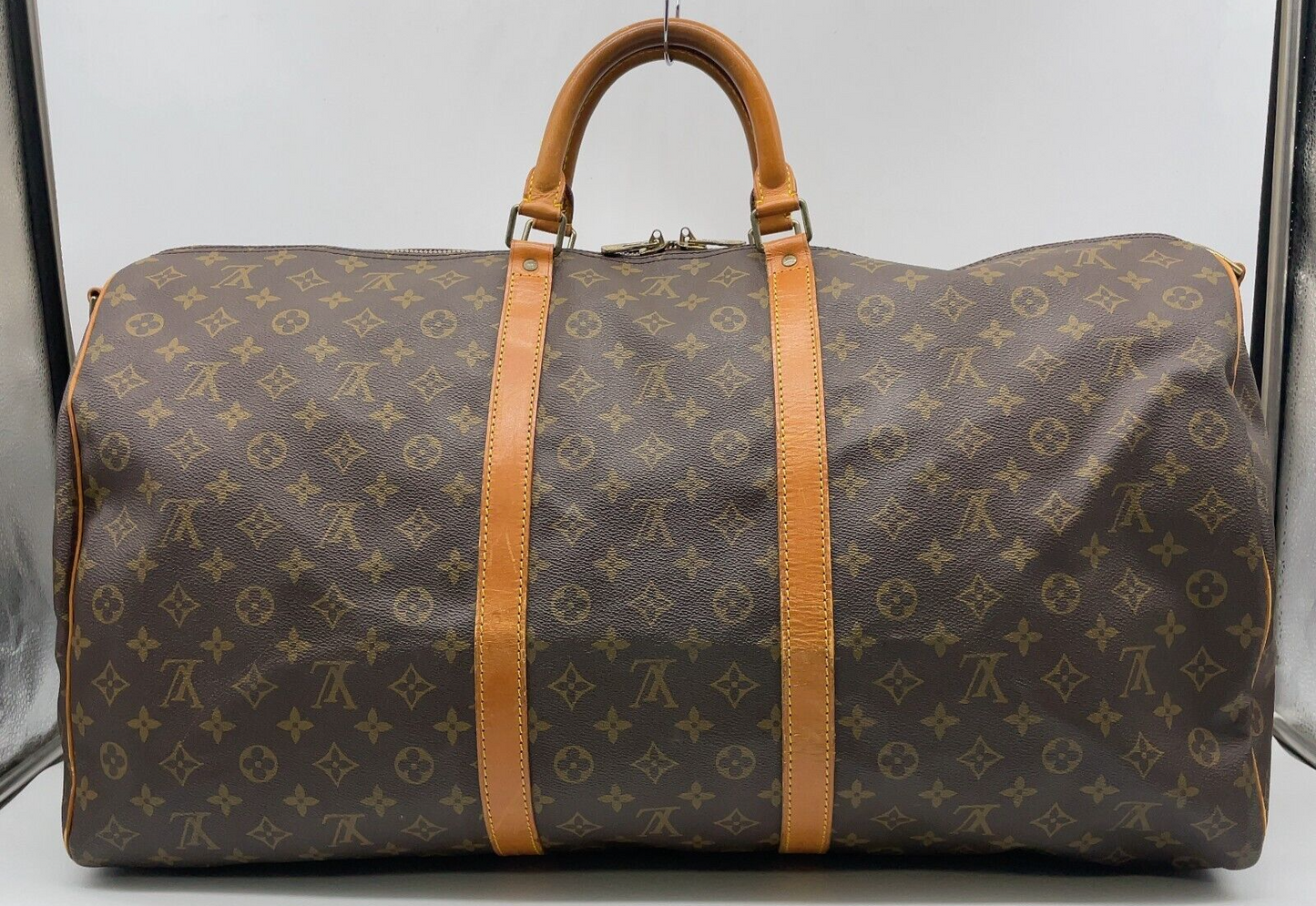 Original/Auth Louis Vuitton - Keepall Bandouliere 60 - Klassisch - Monogramm