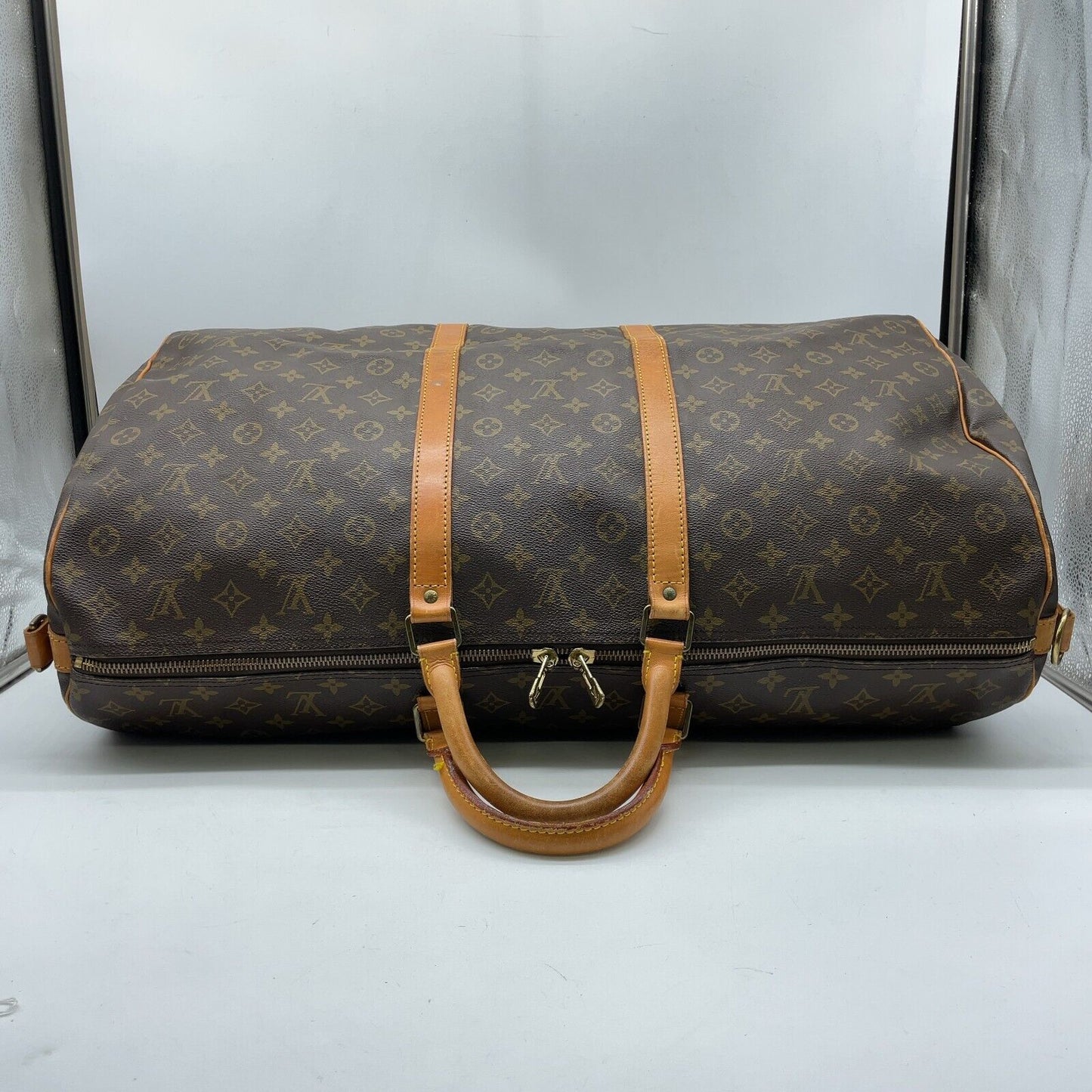 Original/Auth Louis Vuitton - Keepall Bandouliere 60 - Klassisch - Monogramm