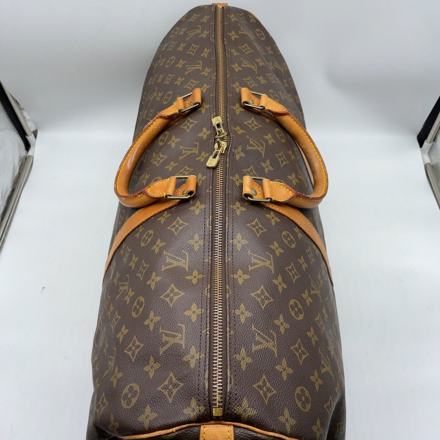 Original/Auth Louis Vuitton - Keepall Bandouliere 60 - Klassisch - Monogramm