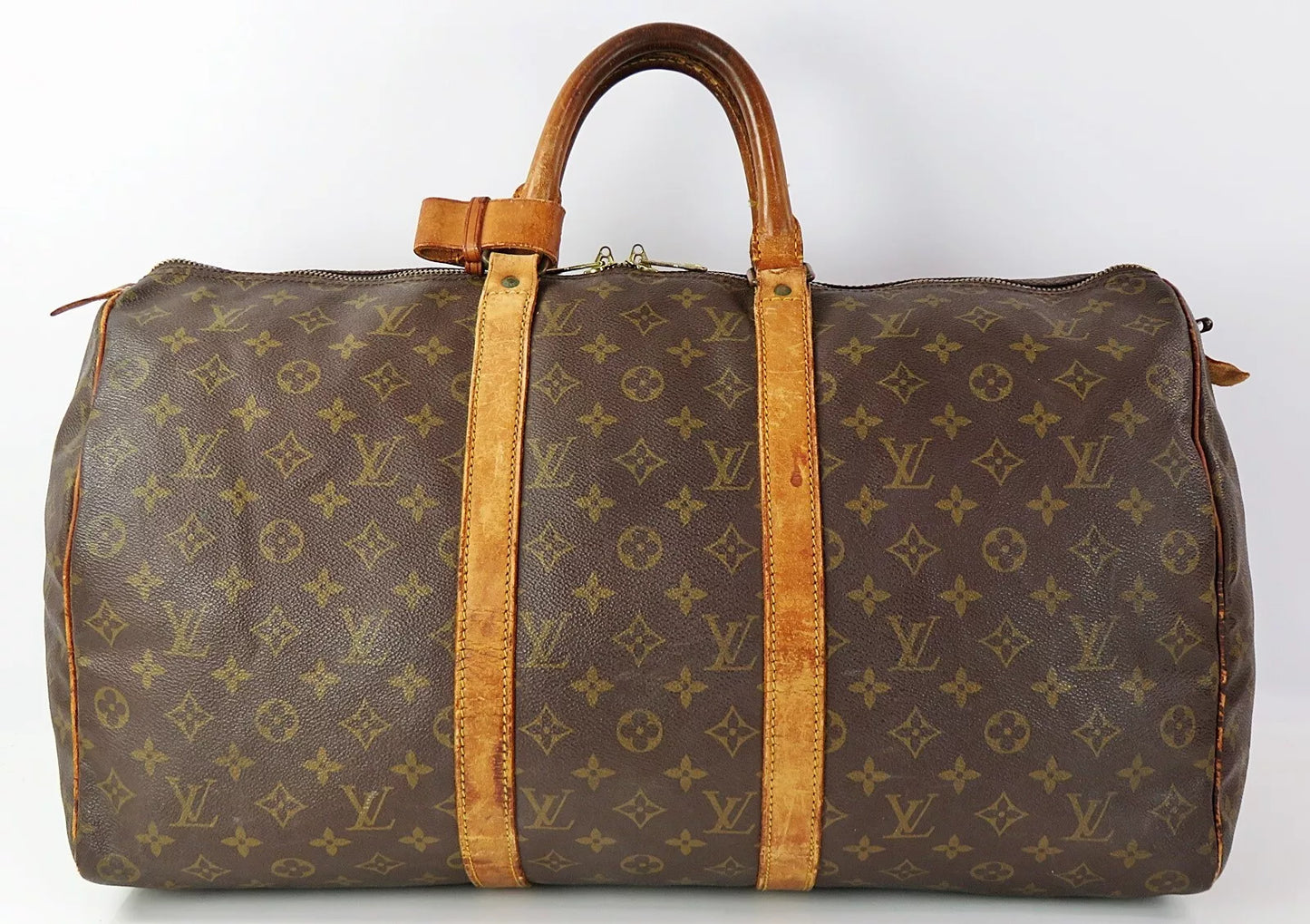 Original/Auth Louis Vuitton - Keepall 50 - Klassisch - Monogramm