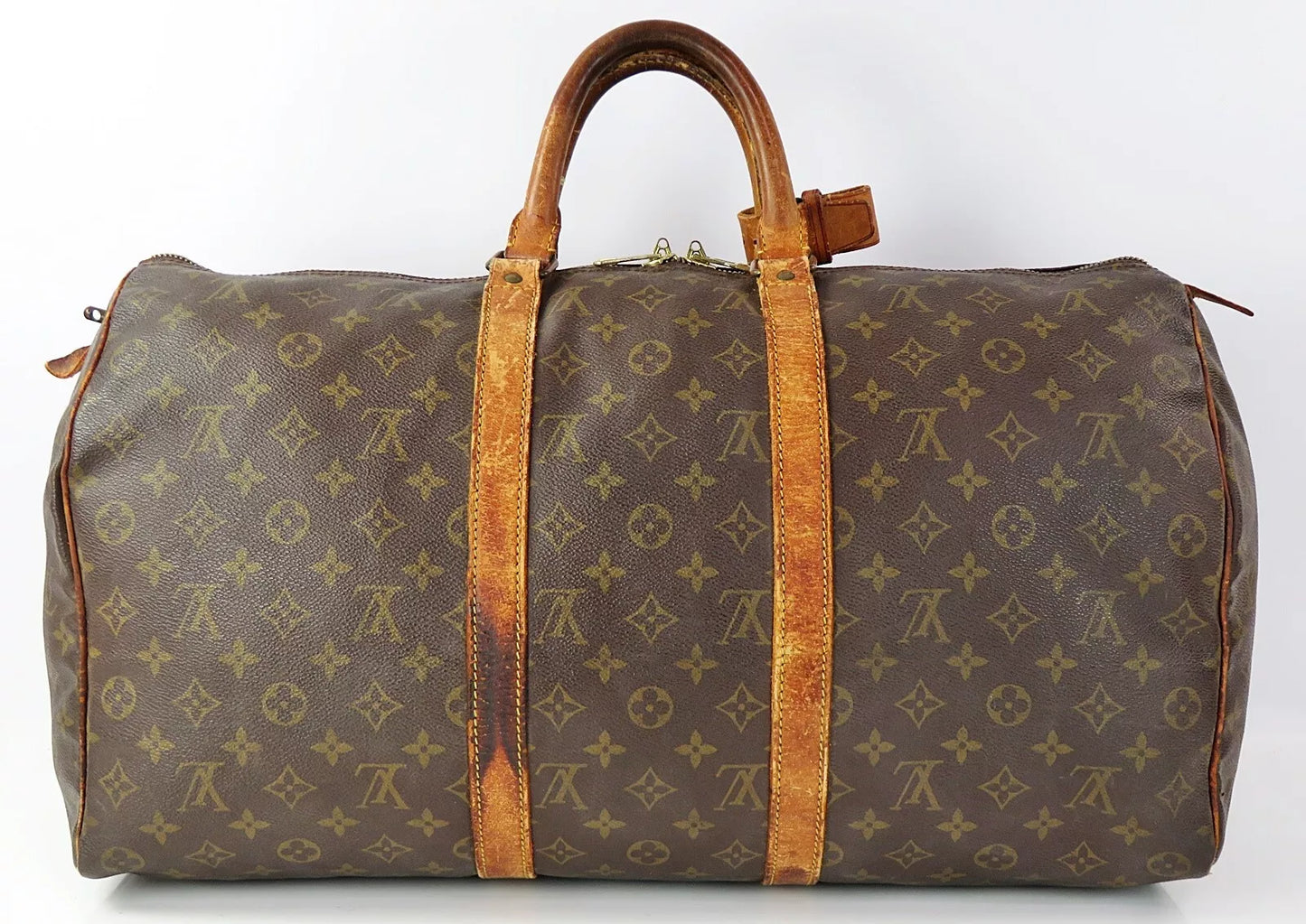 Original/Auth Louis Vuitton - Keepall 50 - Klassisch - Monogramm