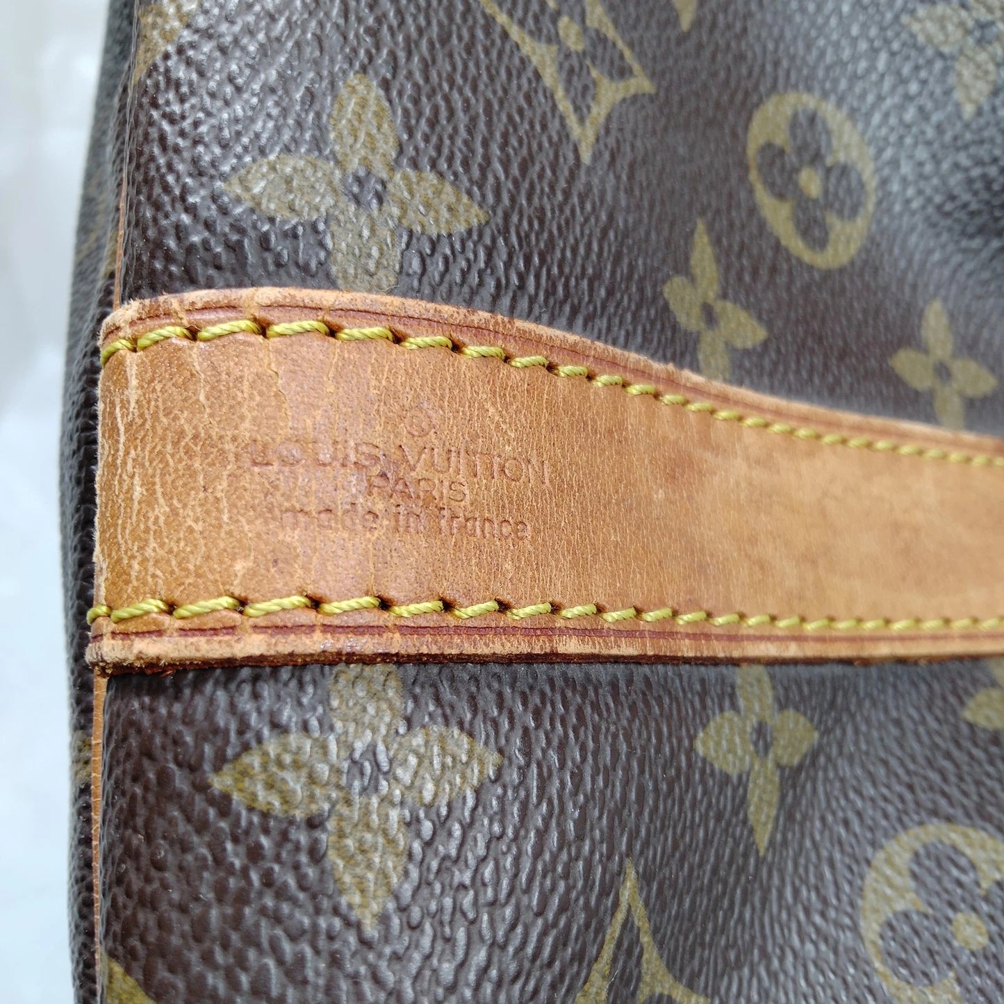 Original/Auth Louis Vuitton - Keepall Bandouliere 60 - Klassisch - Monogramm