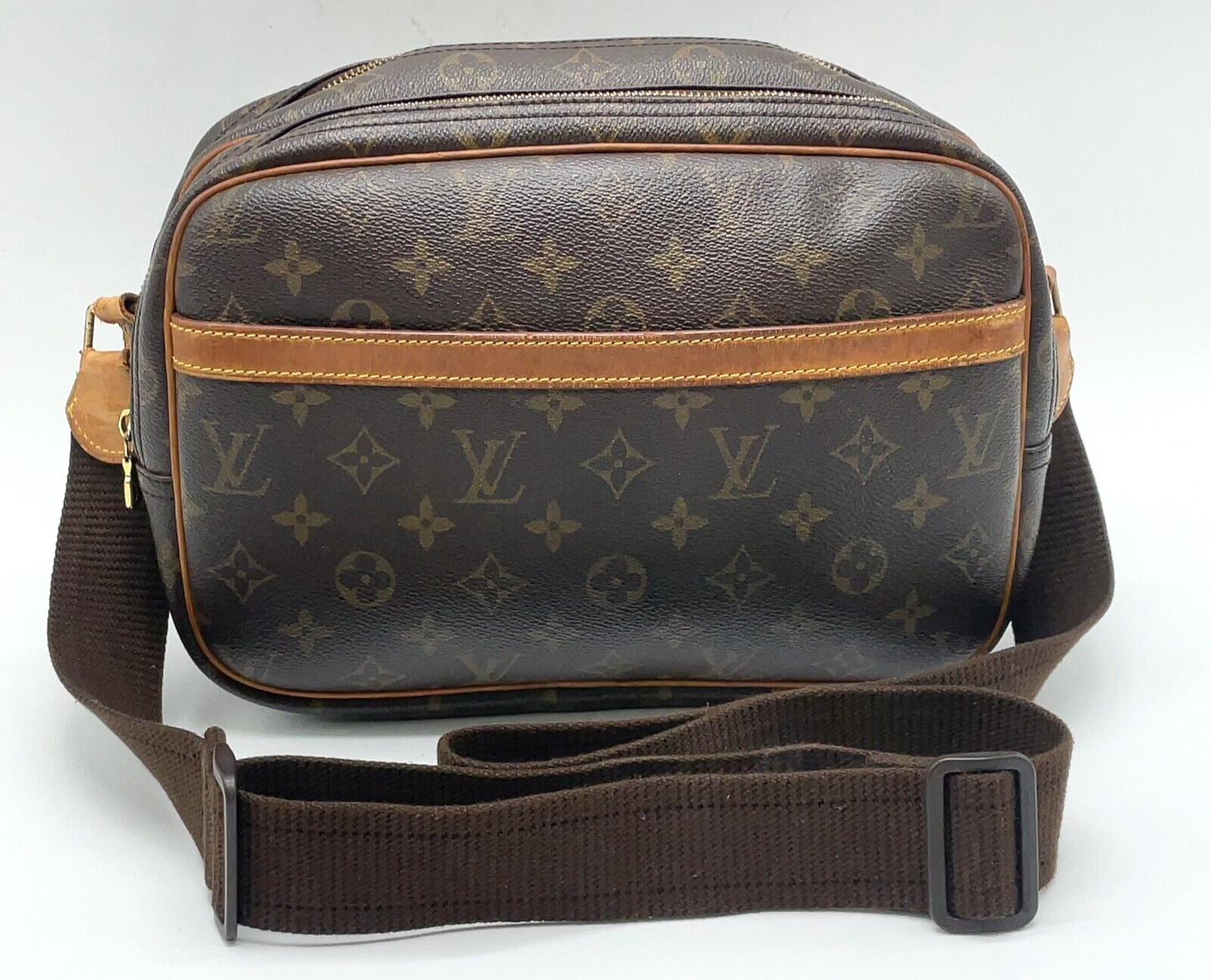 Original/Auth Louis Vuitton - Reporter PM Schultertasche - Klassisch - Monogramm