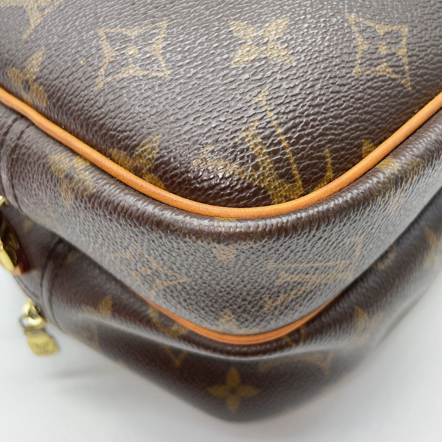 Original/Auth Louis Vuitton - Reporter PM Schultertasche - Klassisch - Monogramm