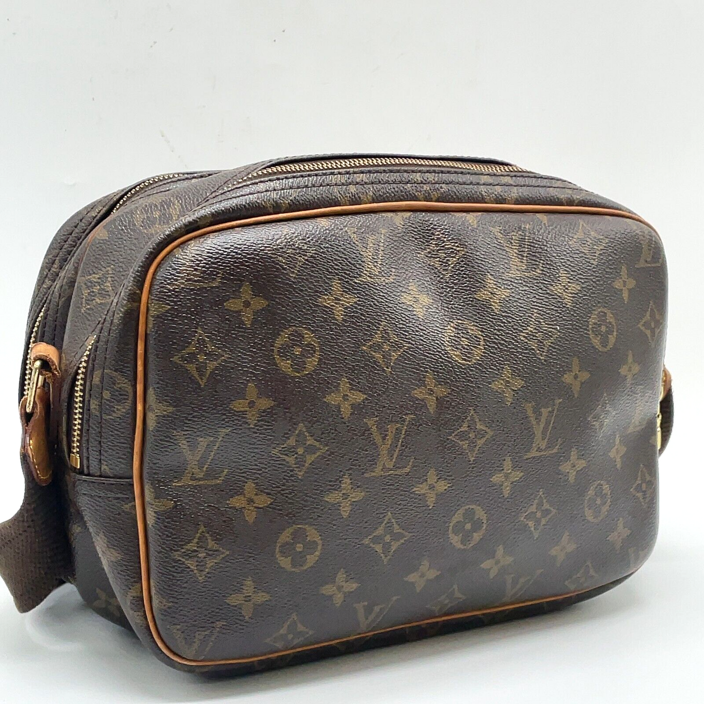 Original/Auth Louis Vuitton - Reporter PM Schultertasche - Klassisch - Monogramm