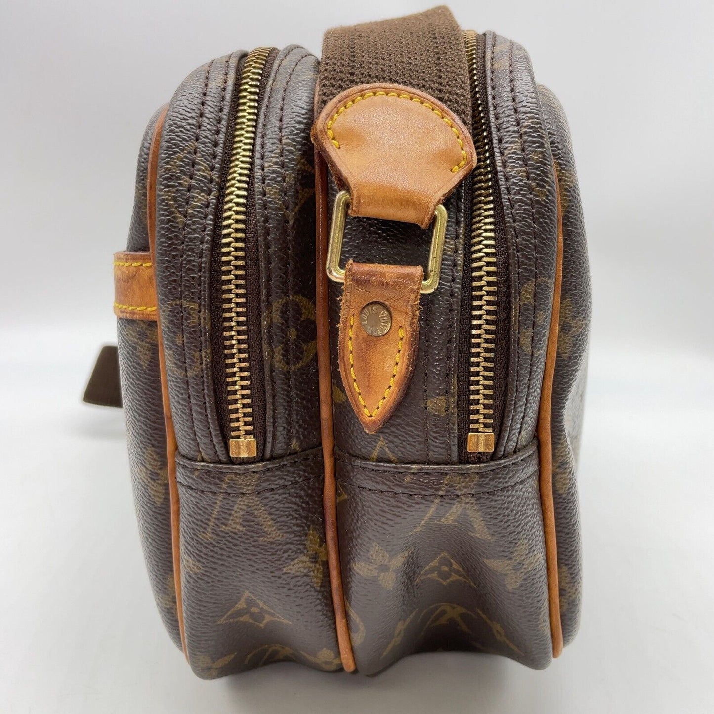 Original/Auth Louis Vuitton - Reporter PM Schultertasche - Klassisch - Monogramm
