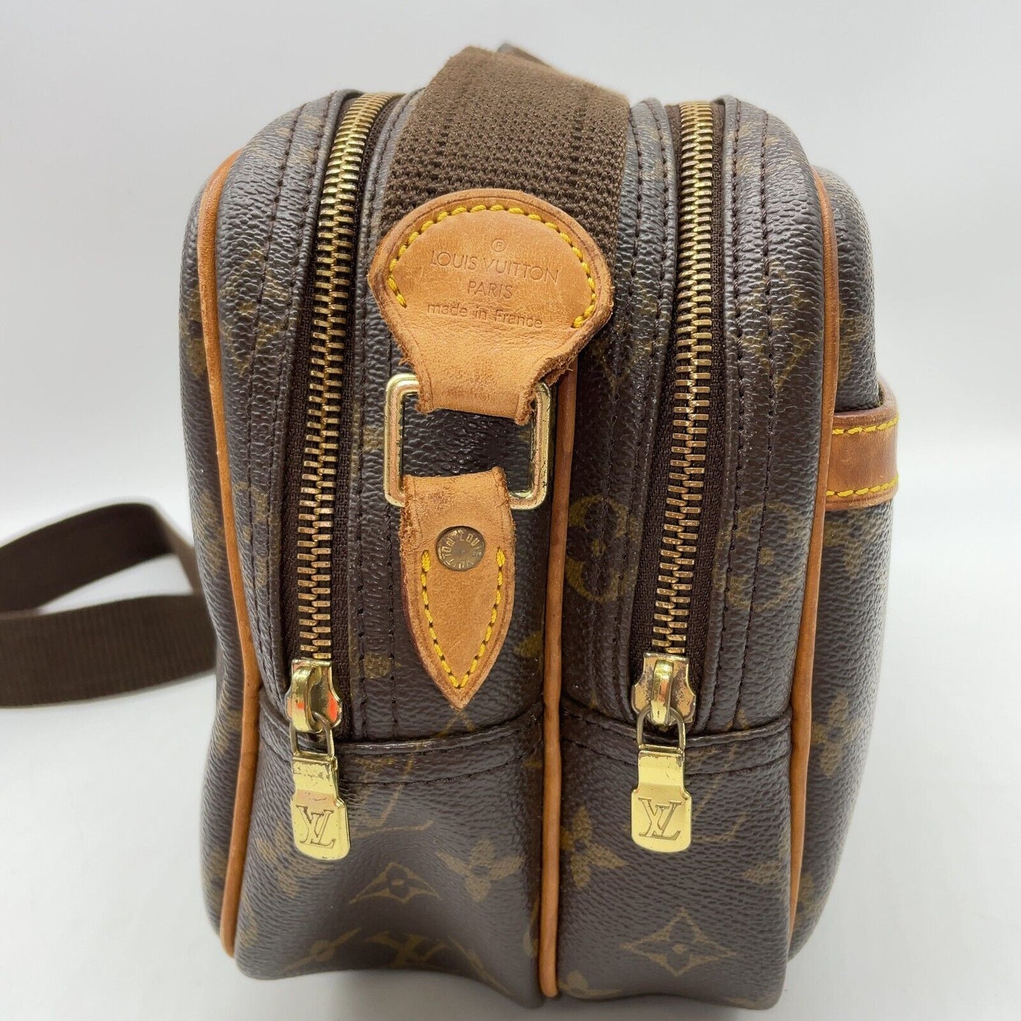 Original/Auth Louis Vuitton - Reporter PM Schultertasche - Klassisch - Monogramm