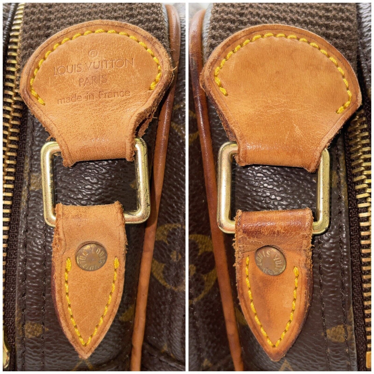 Original/Auth Louis Vuitton - Reporter PM Schultertasche - Klassisch - Monogramm