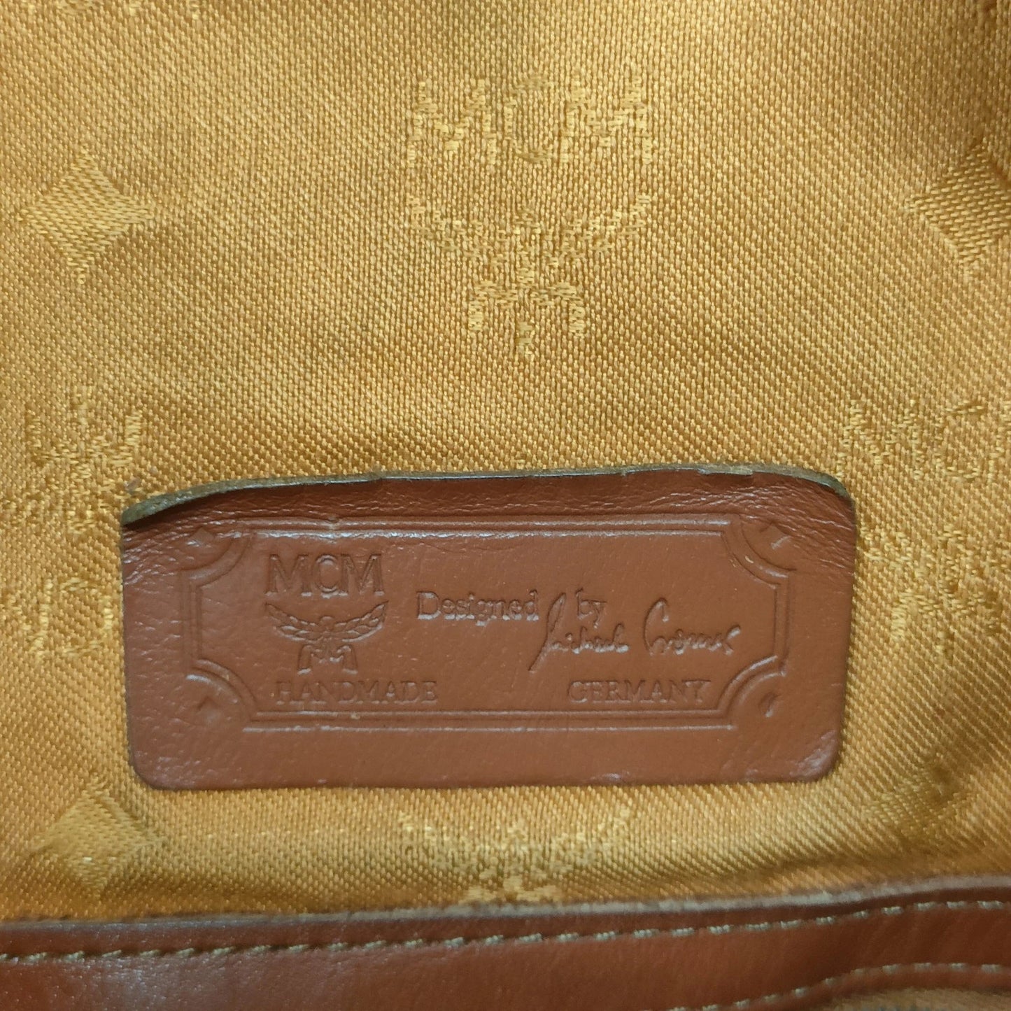 Original/Auth MCM - Vintage Visetos Bucket Bag - Monogramm Canvas mit Leder