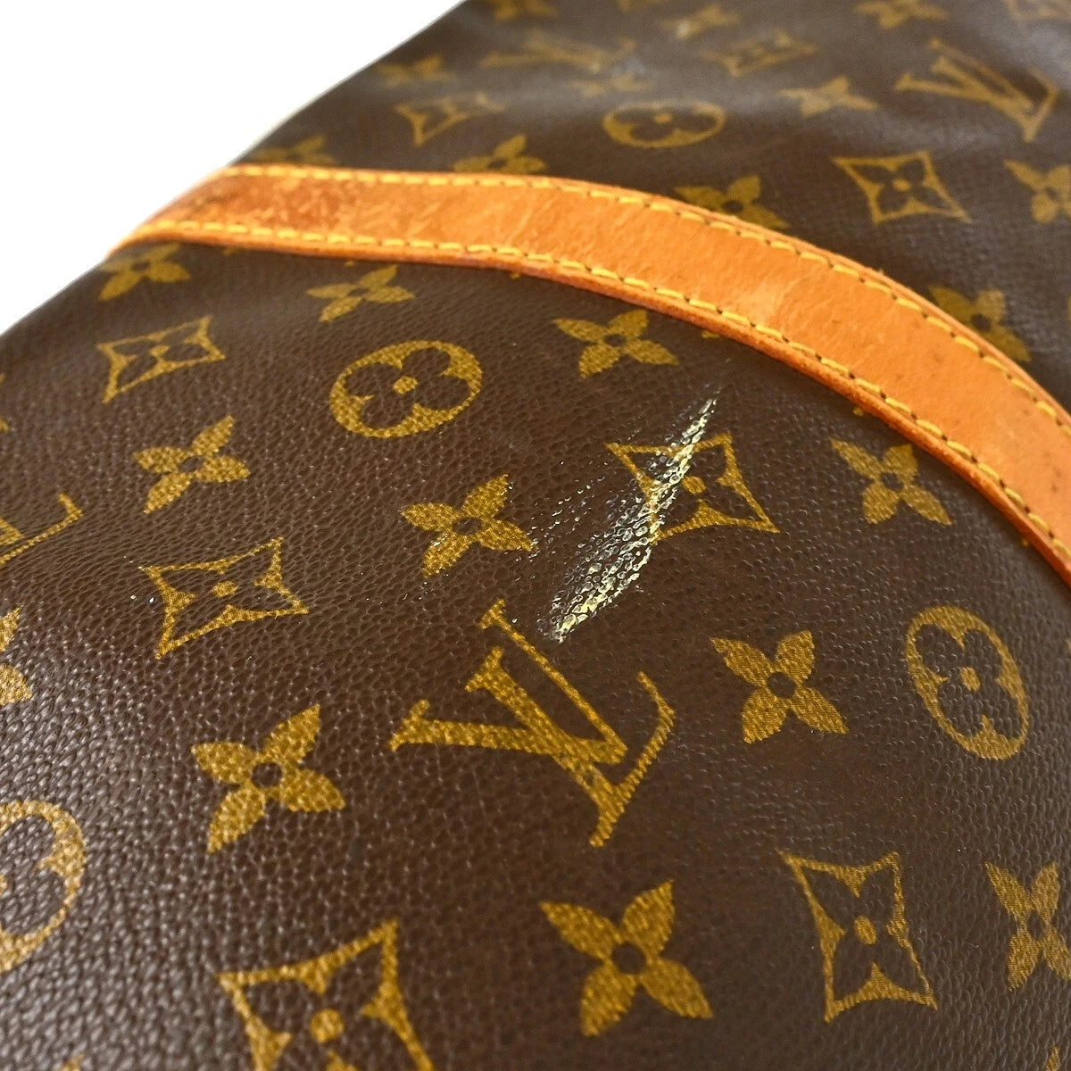Original/Auth Louis Vuitton - Keepall 60 Bandouliere - Klassisch - Monogramm