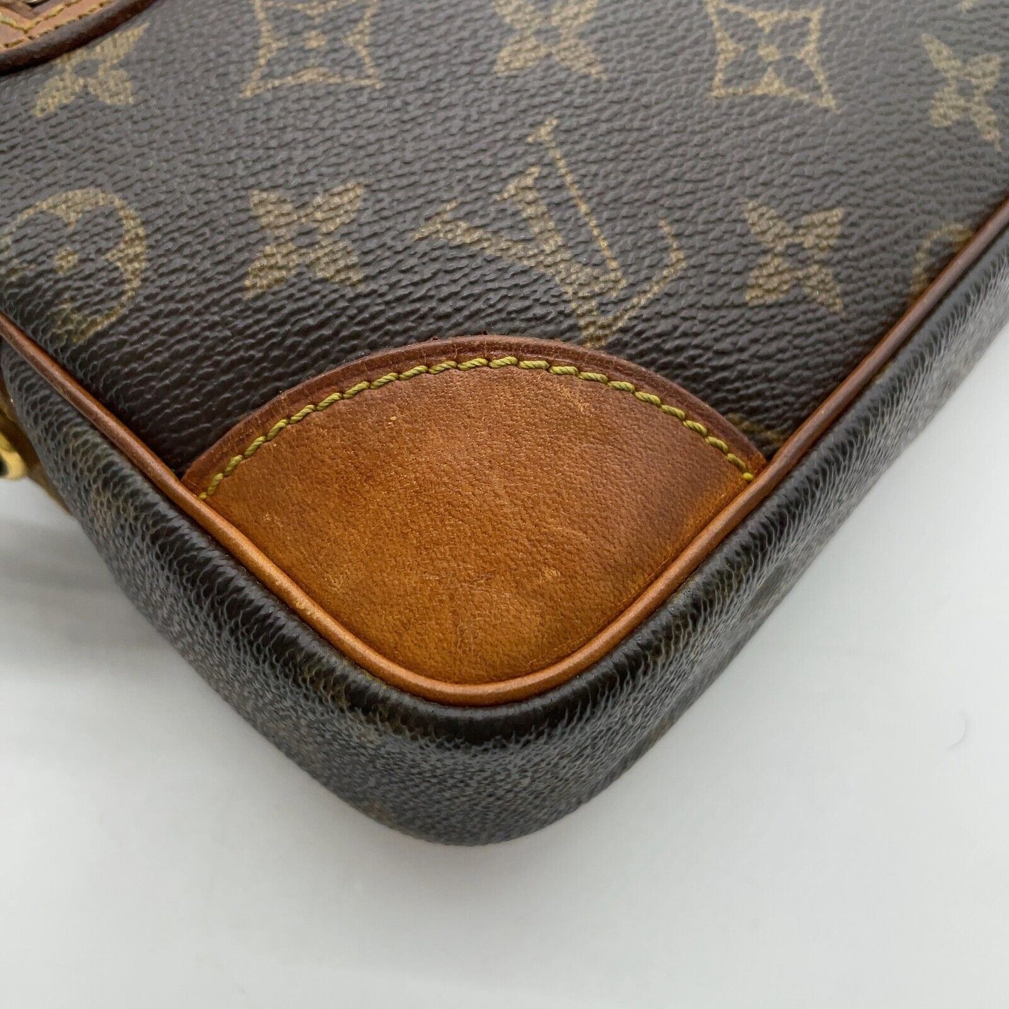 Original/Auth Louis Vuitton - Marly Dragonne GM Clutch Bag - Klassisch - Monogramm
