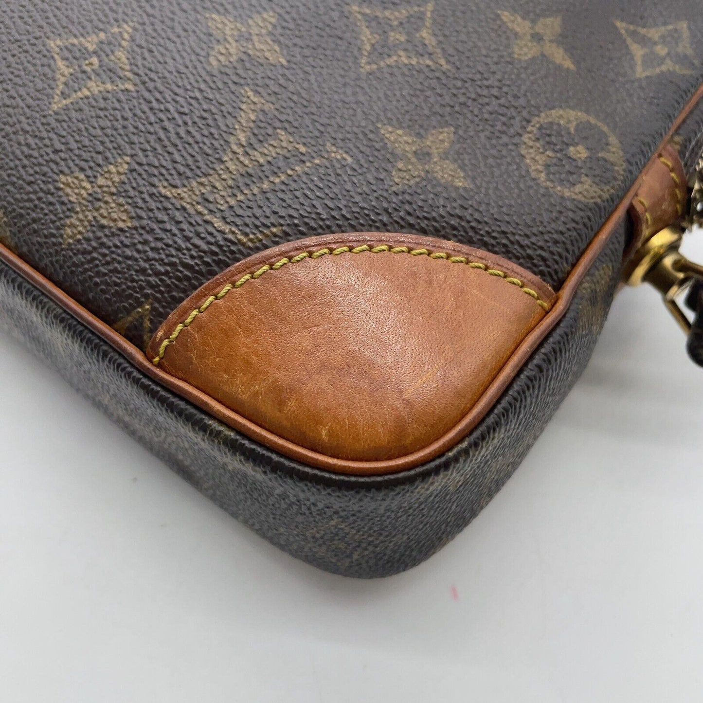 Original/Auth Louis Vuitton - Marly Dragonne GM Clutch Bag - Klassisch - Monogramm