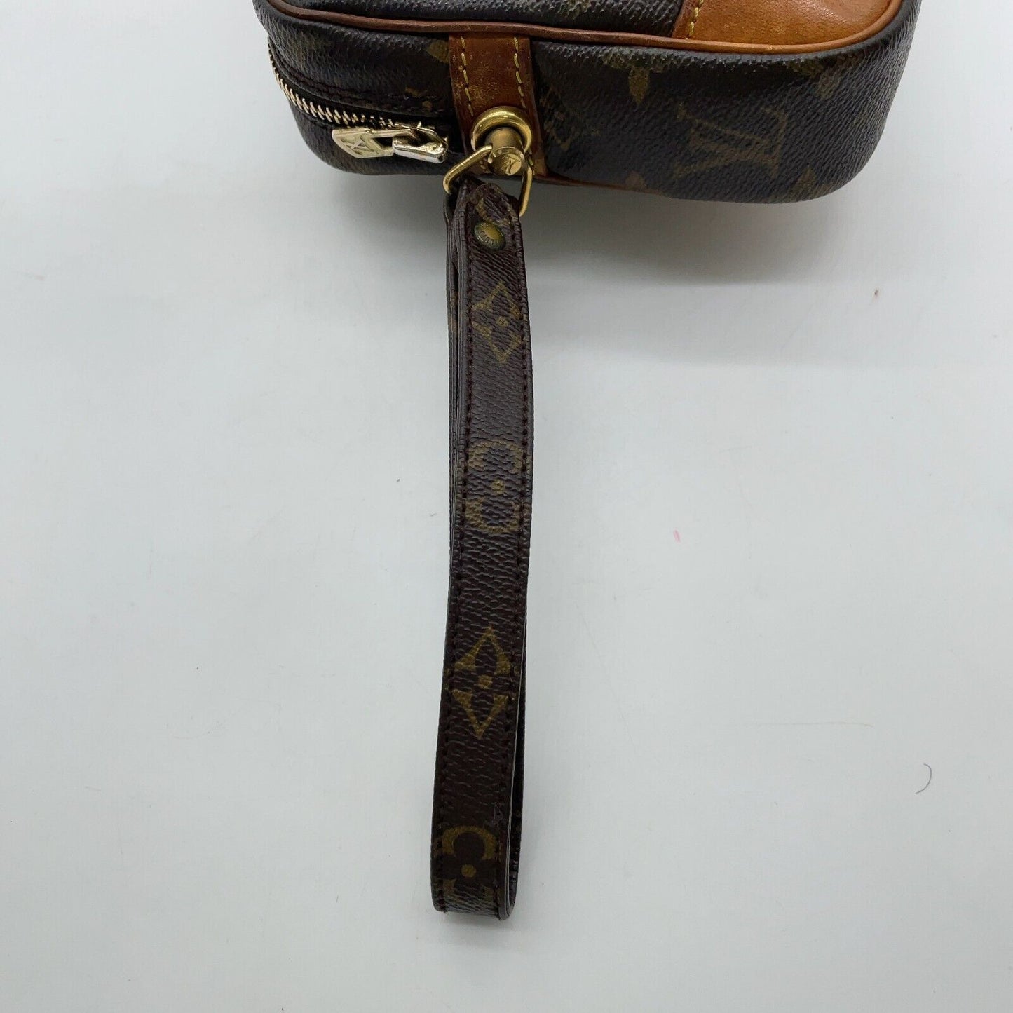 Original/Auth Louis Vuitton - Marly Dragonne GM Clutch Bag - Klassisch - Monogramm