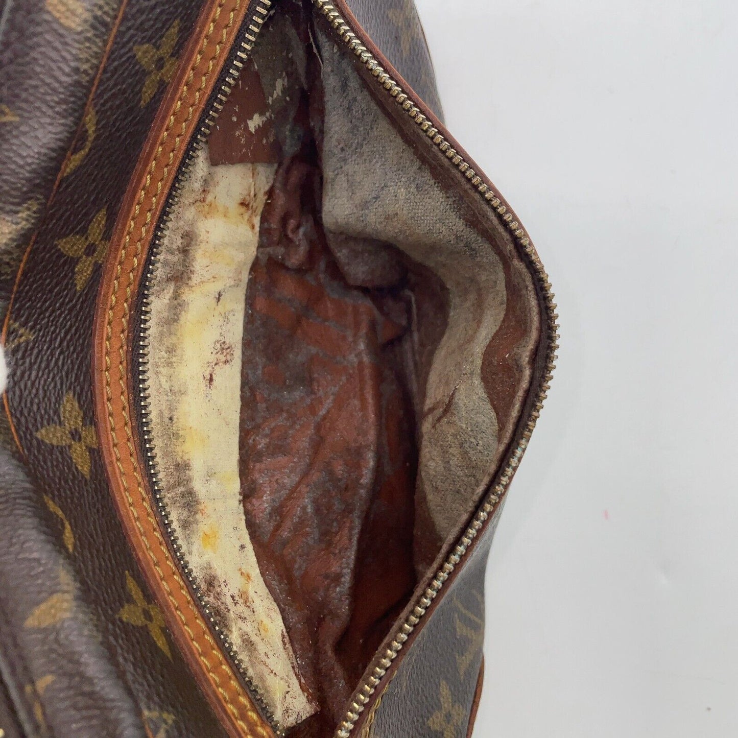 Original/Auth Louis Vuitton - Marly Dragonne GM Clutch Bag - Klassisch - Monogramm