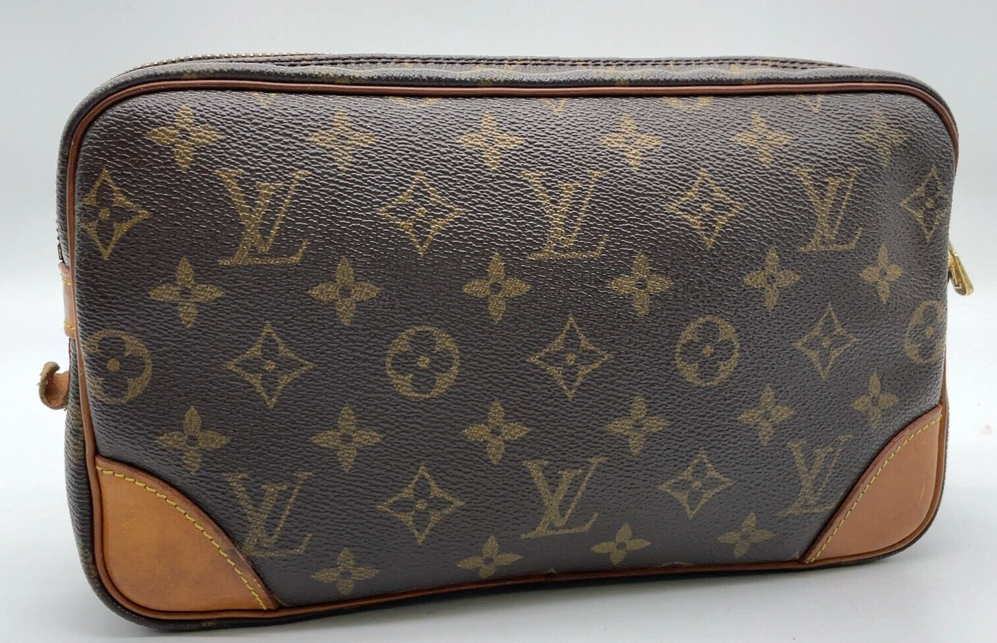 Original/Auth Louis Vuitton - Marly Dragonne GM Clutch Bag - Klassisch - Monogramm