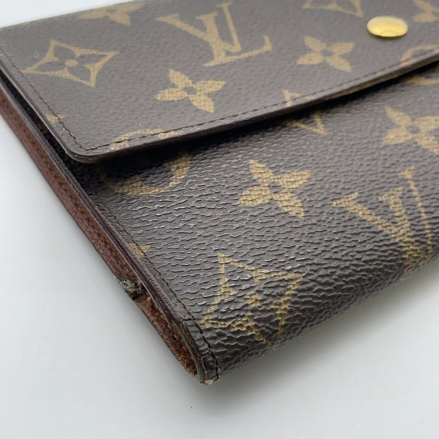 Original/Auth Louis Vuitton - Portefeuille International Wallet - Klassisch - Monogramm