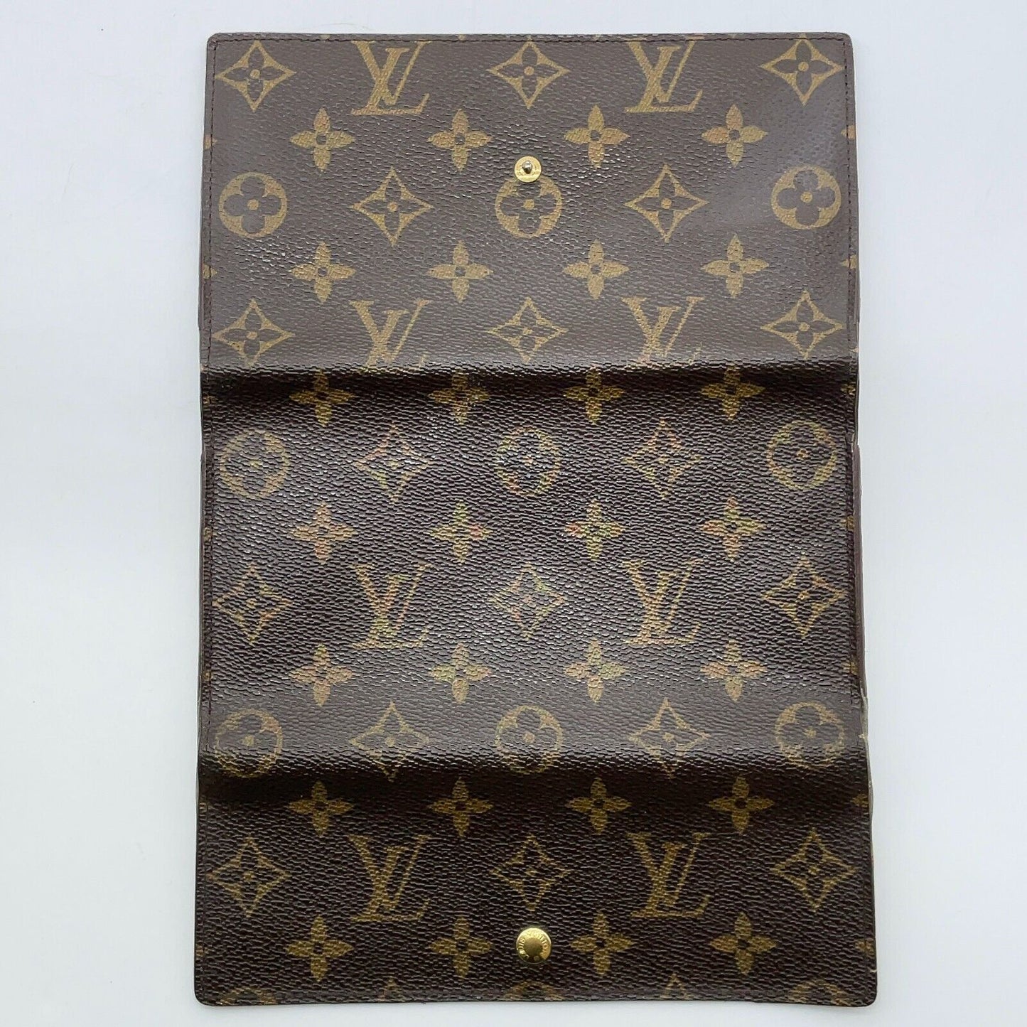 Original/Auth Louis Vuitton - Portefeuille International Wallet - Klassisch - Monogramm