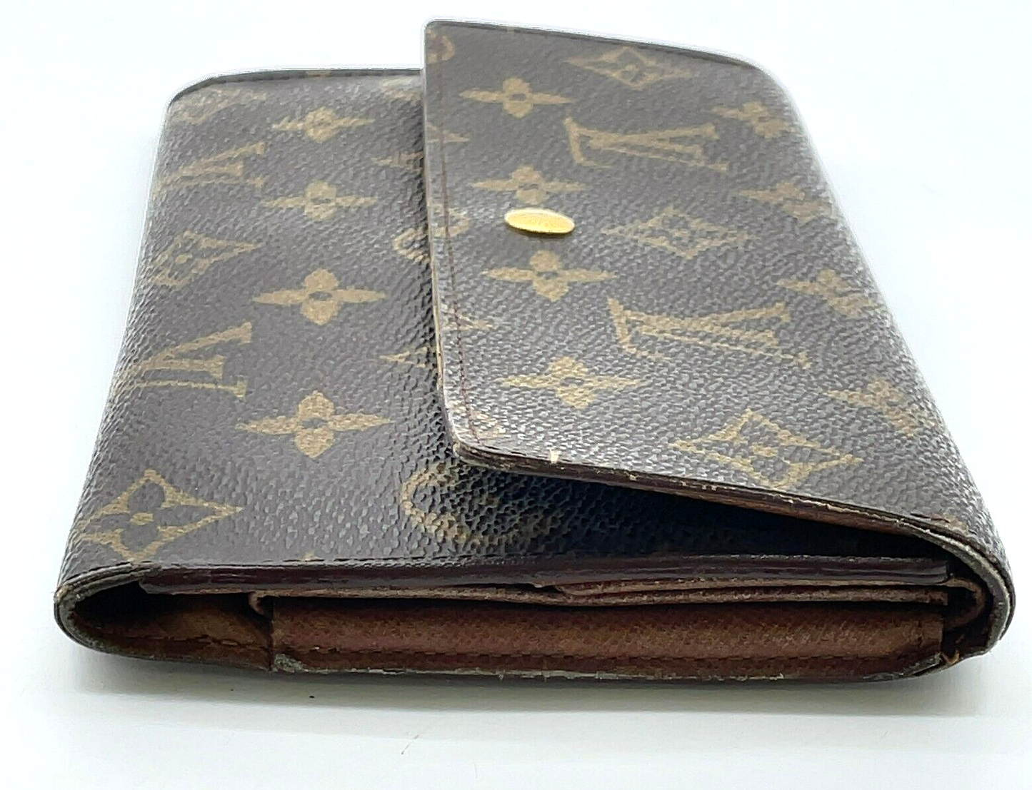 Original/Auth Louis Vuitton - Portefeuille International Wallet - Klassisch - Monogramm