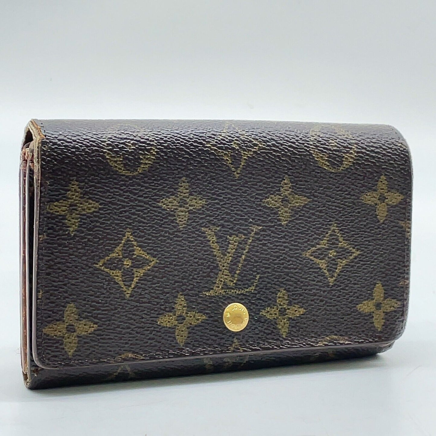 Original/Auth Louis Vuitton - Geldbörse Tresor Wallet - Klassisch - Monogramm