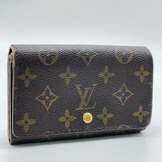 Original/Auth Louis Vuitton - Geldbörse Tresor Wallet - Klassisch - Monogramm