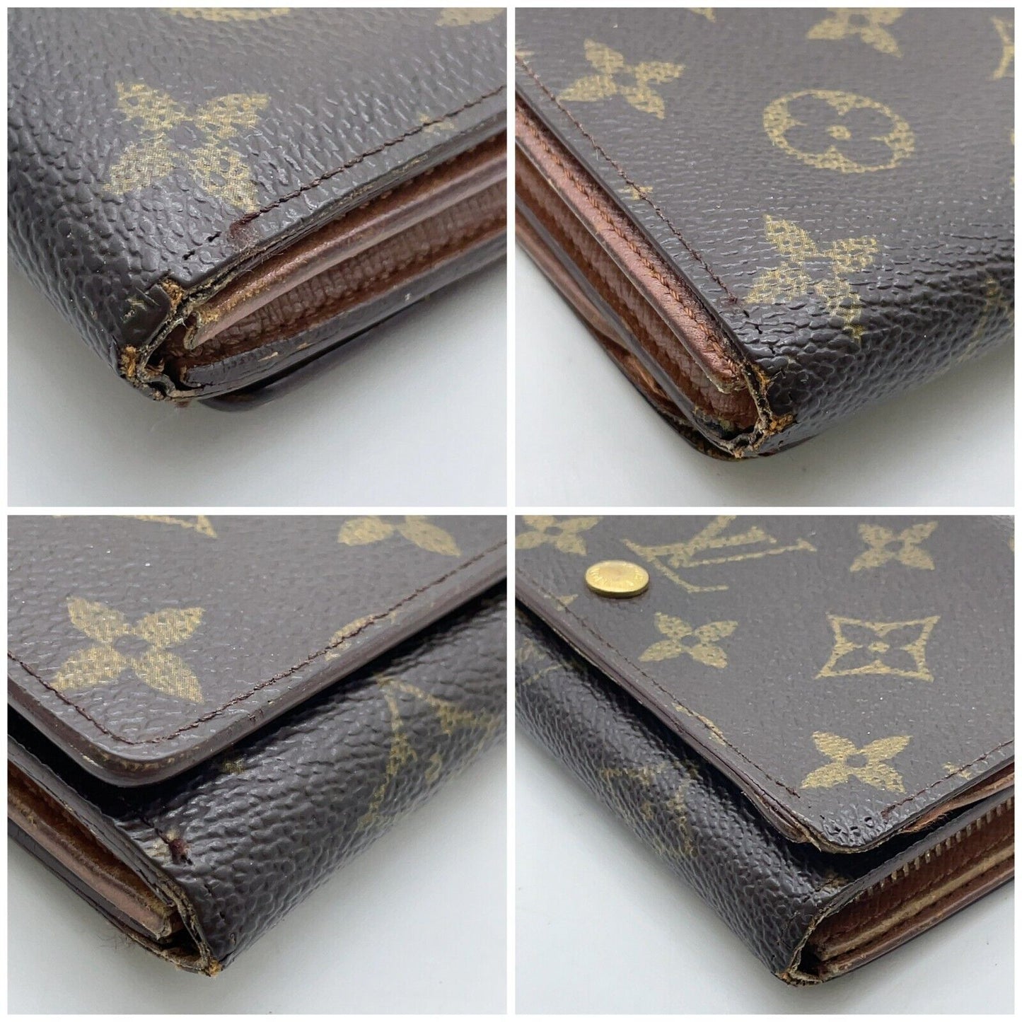 Original/Auth Louis Vuitton - Geldbörse Tresor Wallet - Klassisch - Monogramm