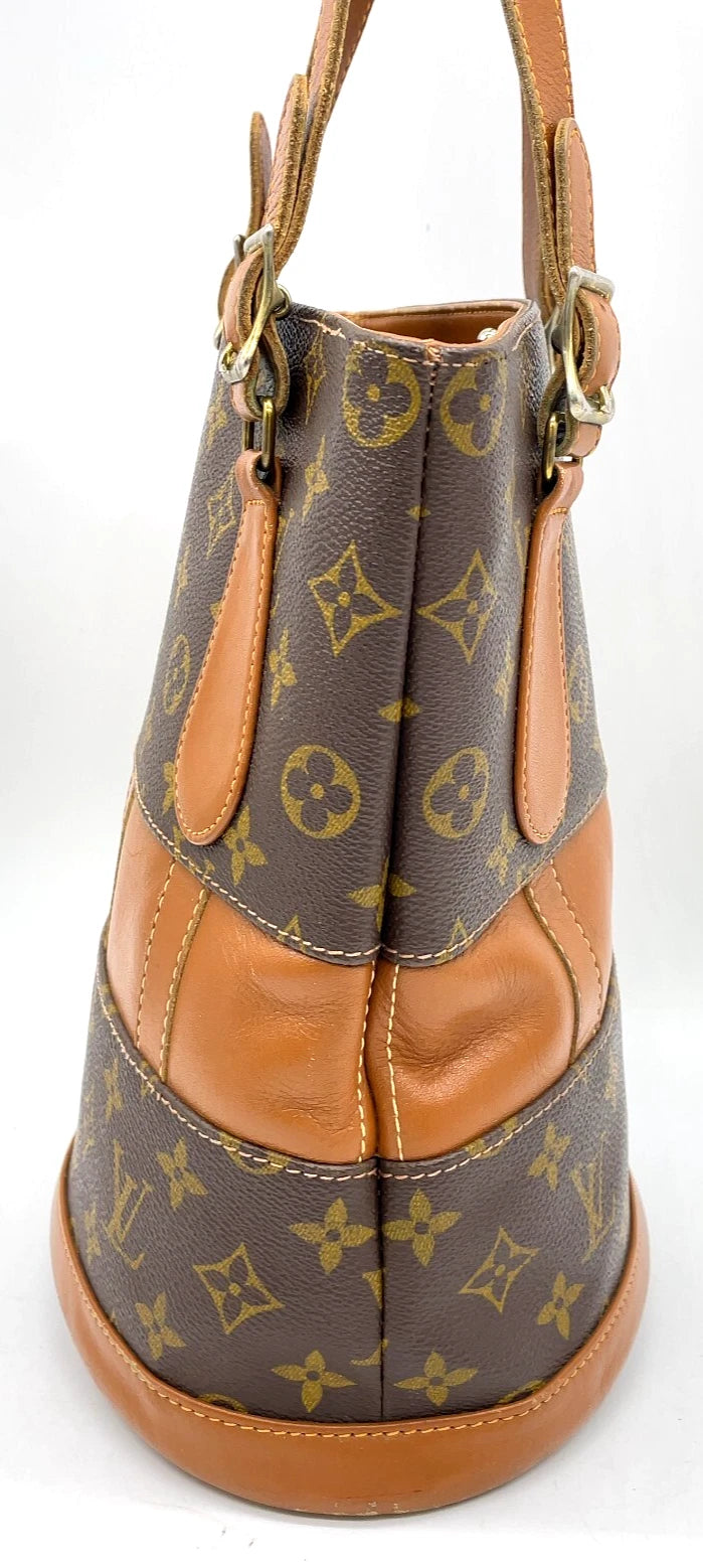 Original/Auth Louis Vuitton - Bucket GM Beuteltasche - Klassisch - Monogramm