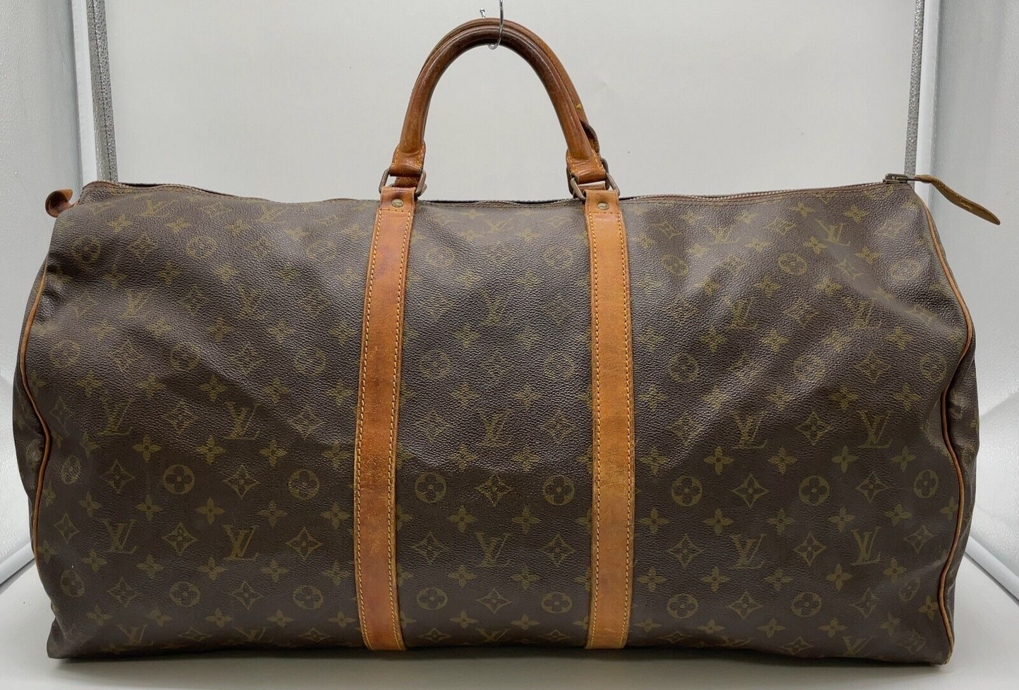 Original/Auth Louis Vuitton - Keepall 60 Boston Tasche - Klassisch - Monogramm