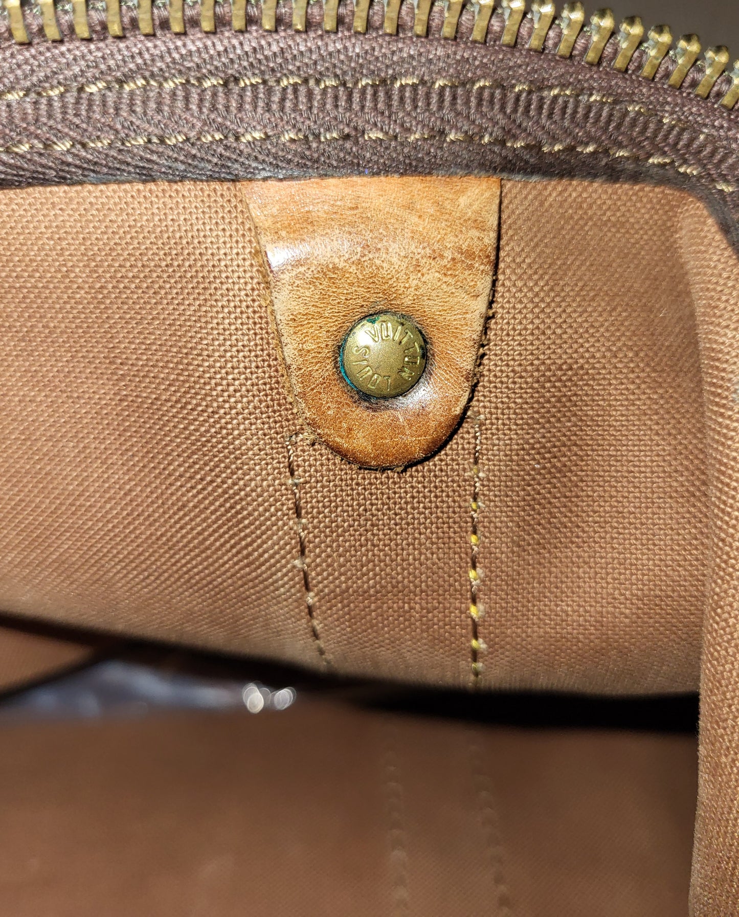 Original/Auth Louis Vuitton - Keepall 60 Boston Tasche - Klassisch - Monogramm