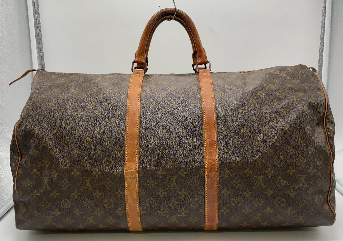 Original/Auth Louis Vuitton - Keepall 60 Boston Tasche - Klassisch - Monogramm