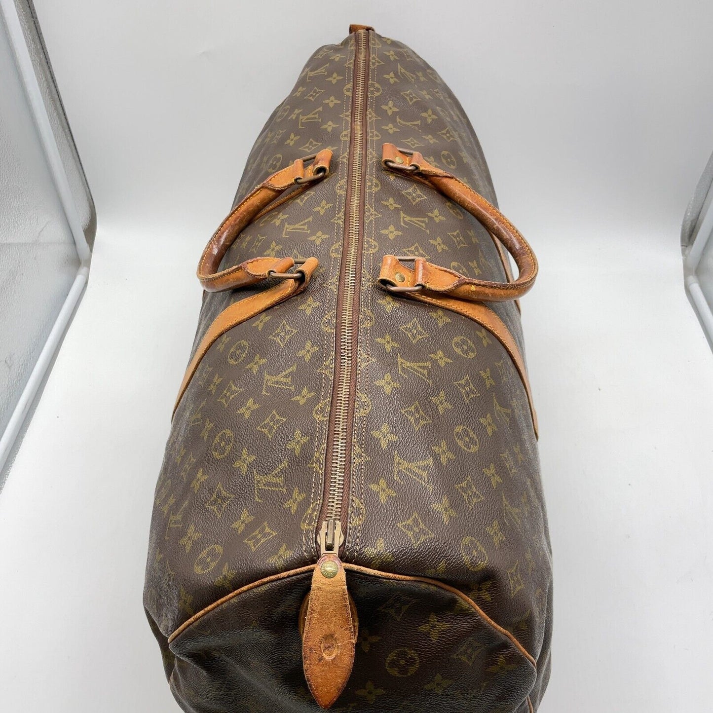 Original/Auth Louis Vuitton - Keepall 60 Boston Tasche - Klassisch - Monogramm