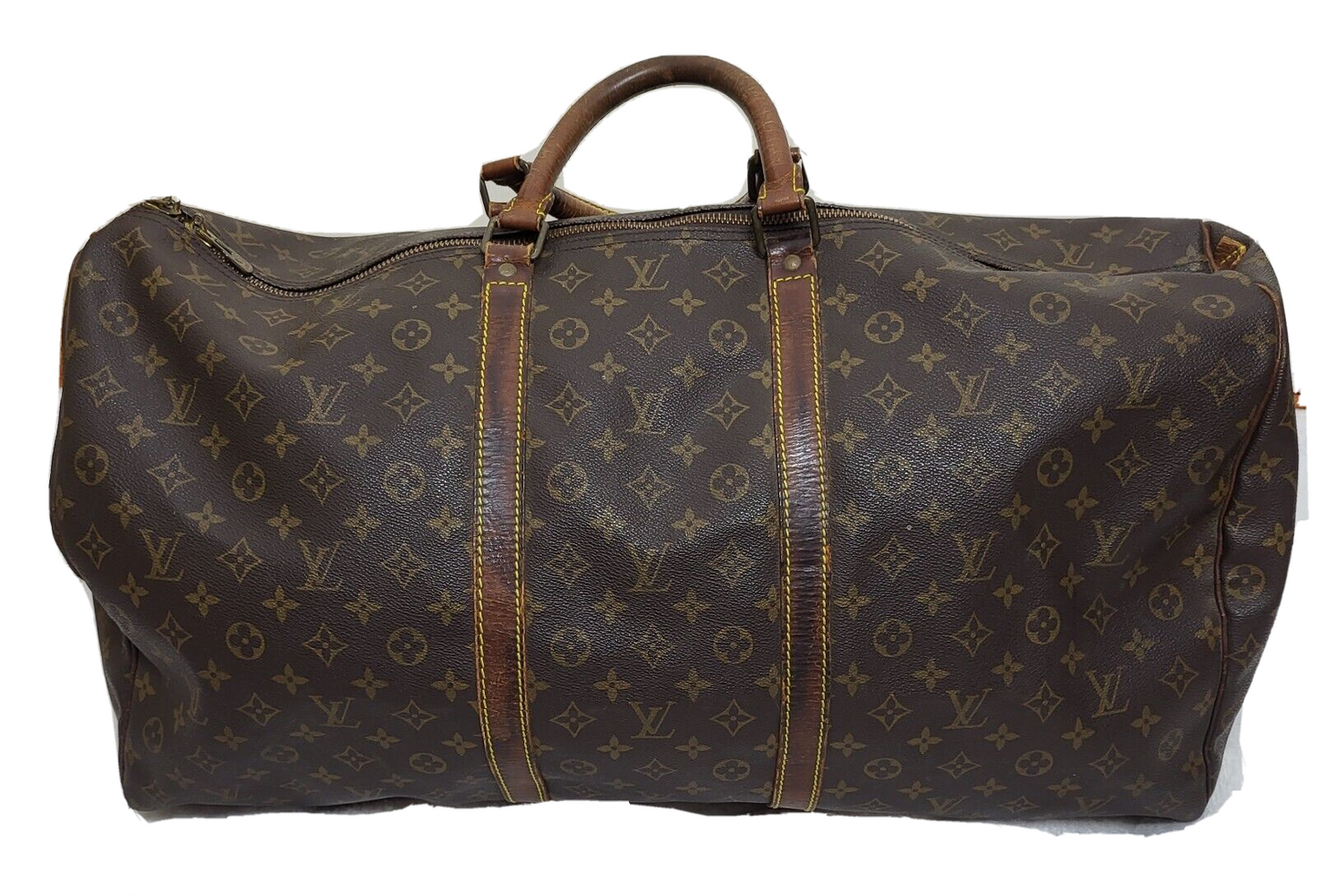 Original/Auth Louis Vuitton -  Monogramm Keepall 60 - Klassisch - Monogramm